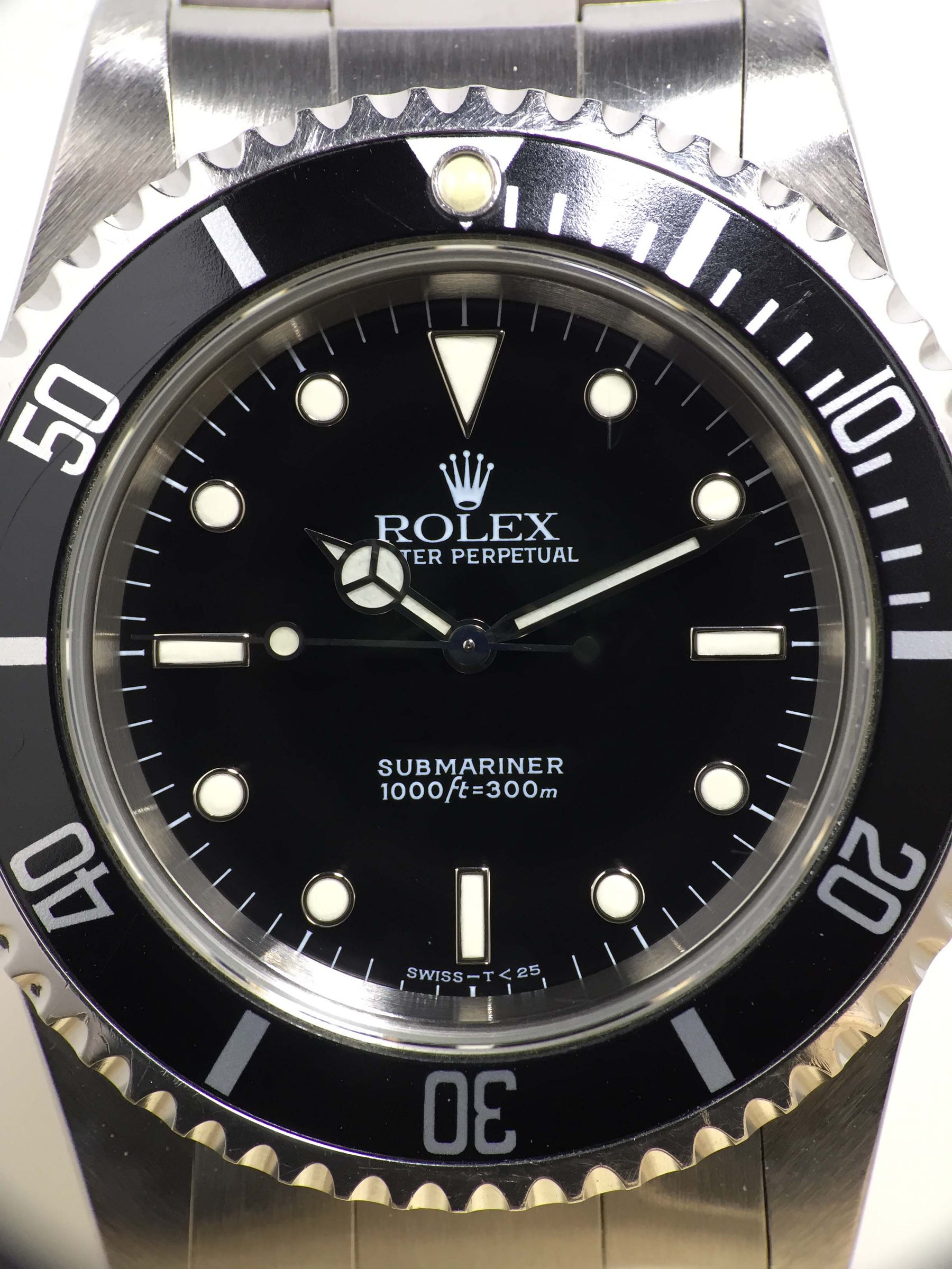 1997 Rolex Submariner No Date Tritium Dial Ref. 14060