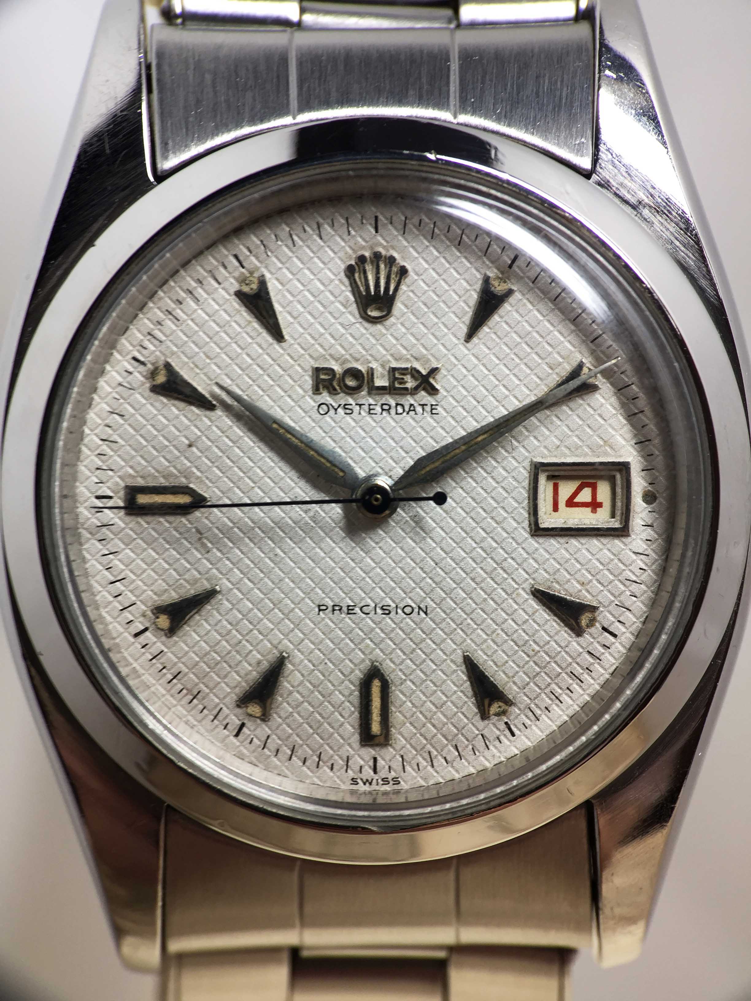 1955 Rolex Precision Honeycomb Ref. 6494