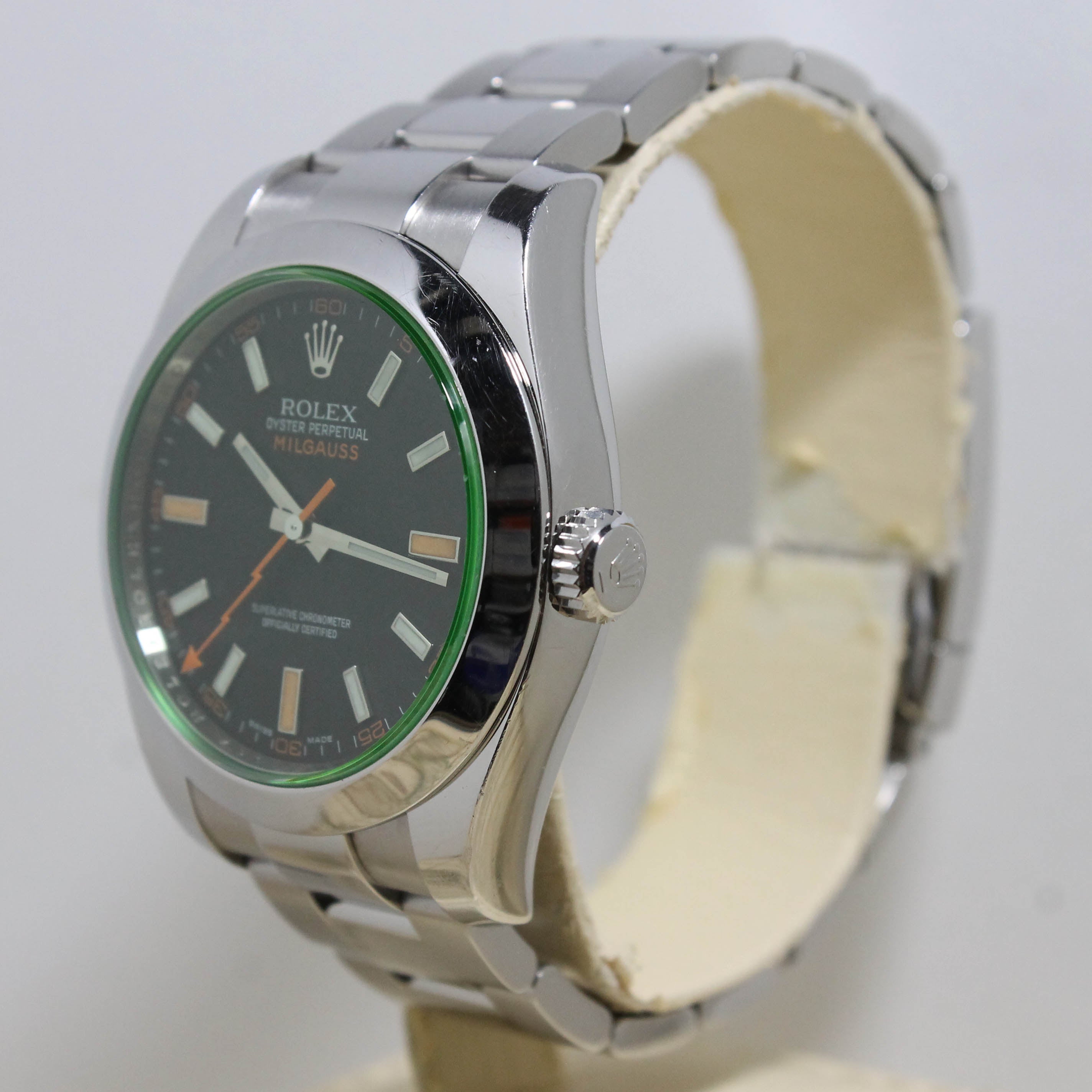 2009 Rolex Milgauss Ref. 11600GV (Box & Papers)