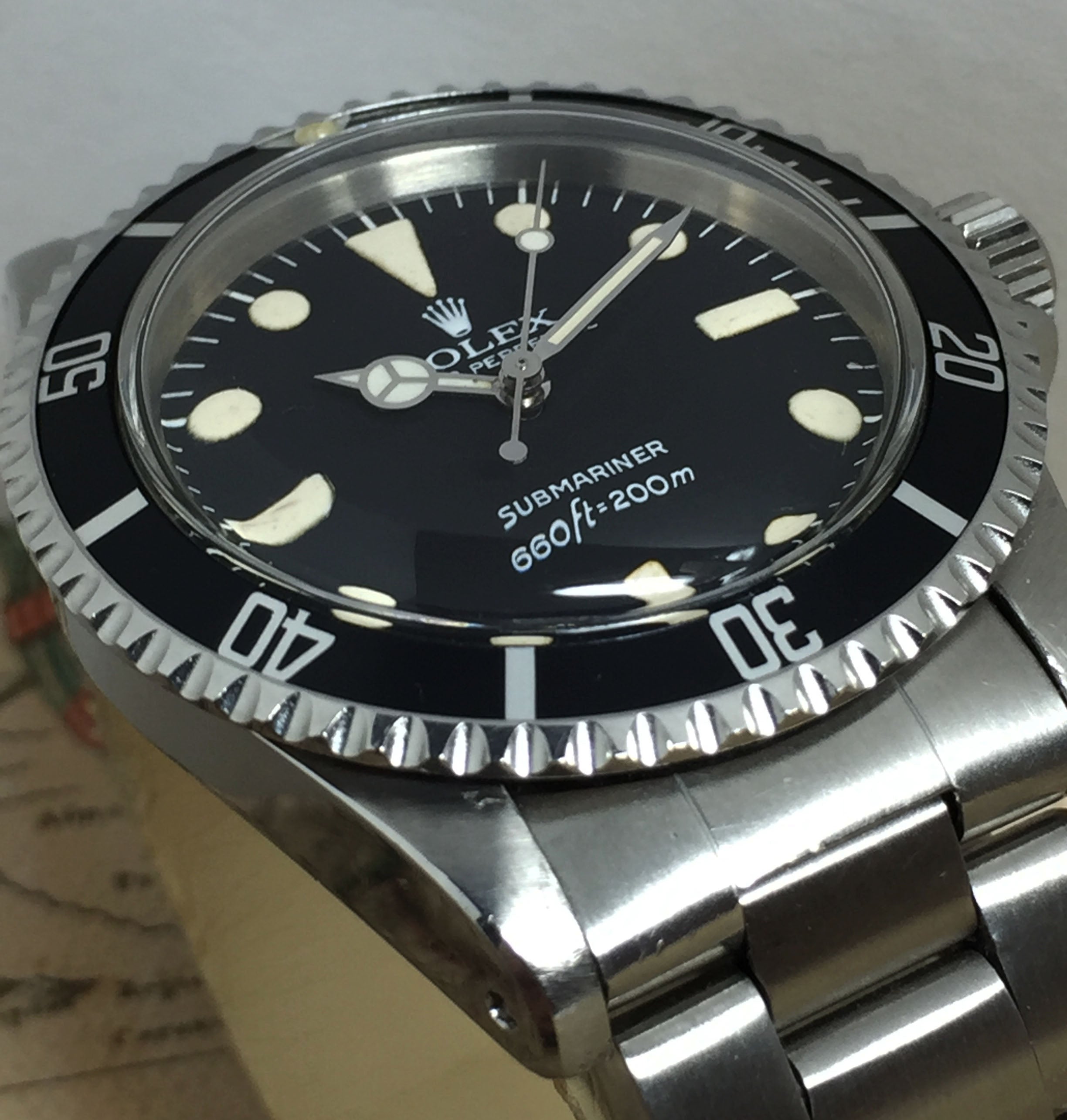 Rolex Submariner Maxi MK2 Ref. 5513 Year 1979 (Unpolished)