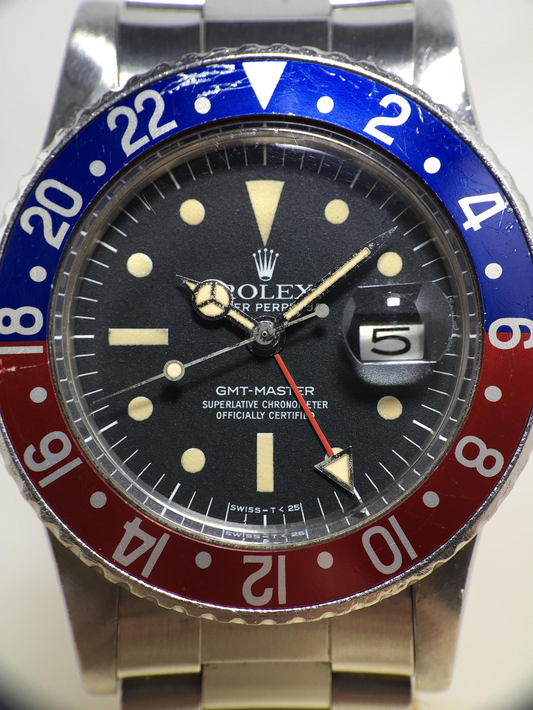 1977 Rolex GMT Master MK3 Radial Dial Ref. 1675