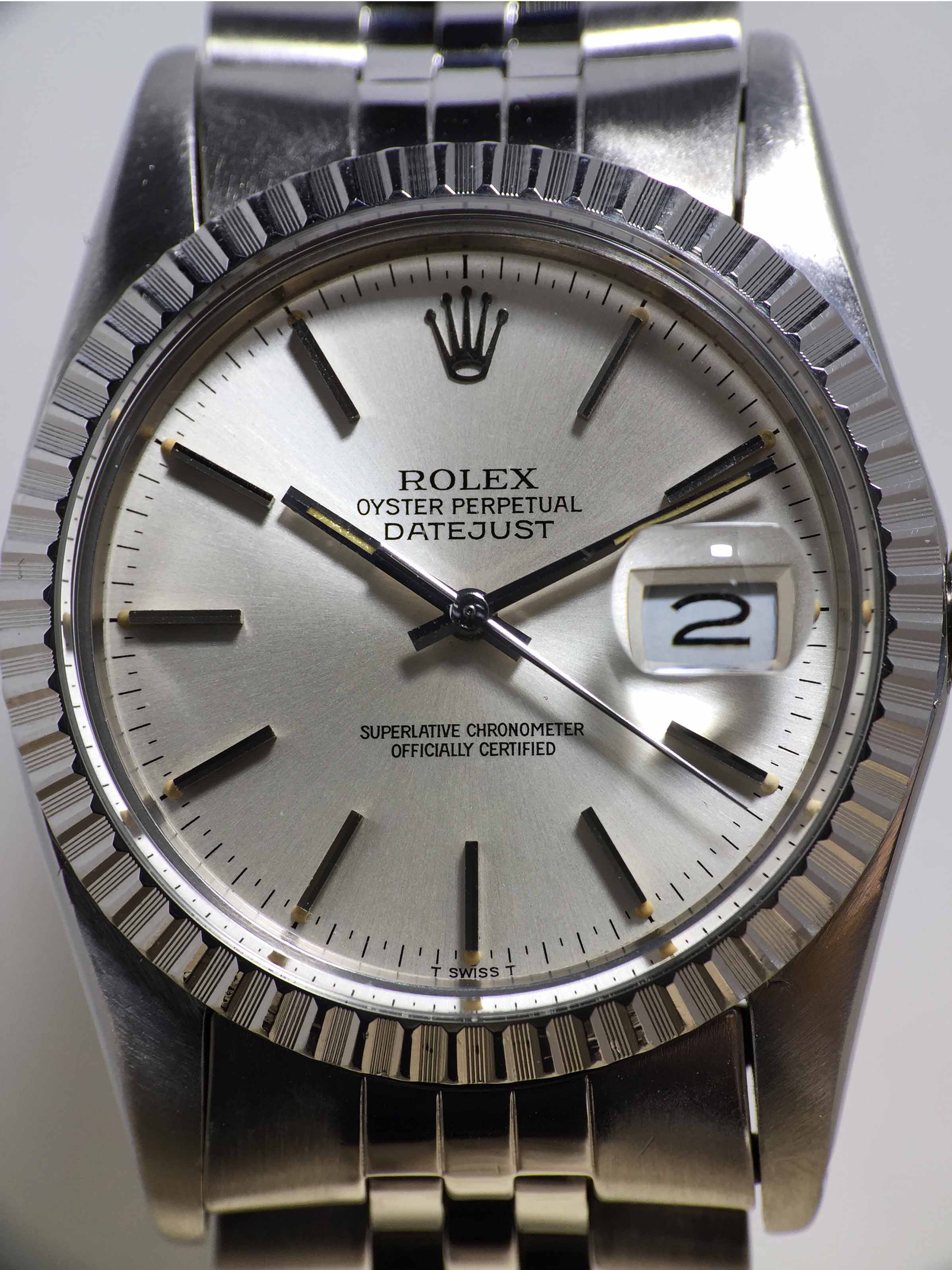 1984 Rolex Datejust Silver Dial Ref. 16030