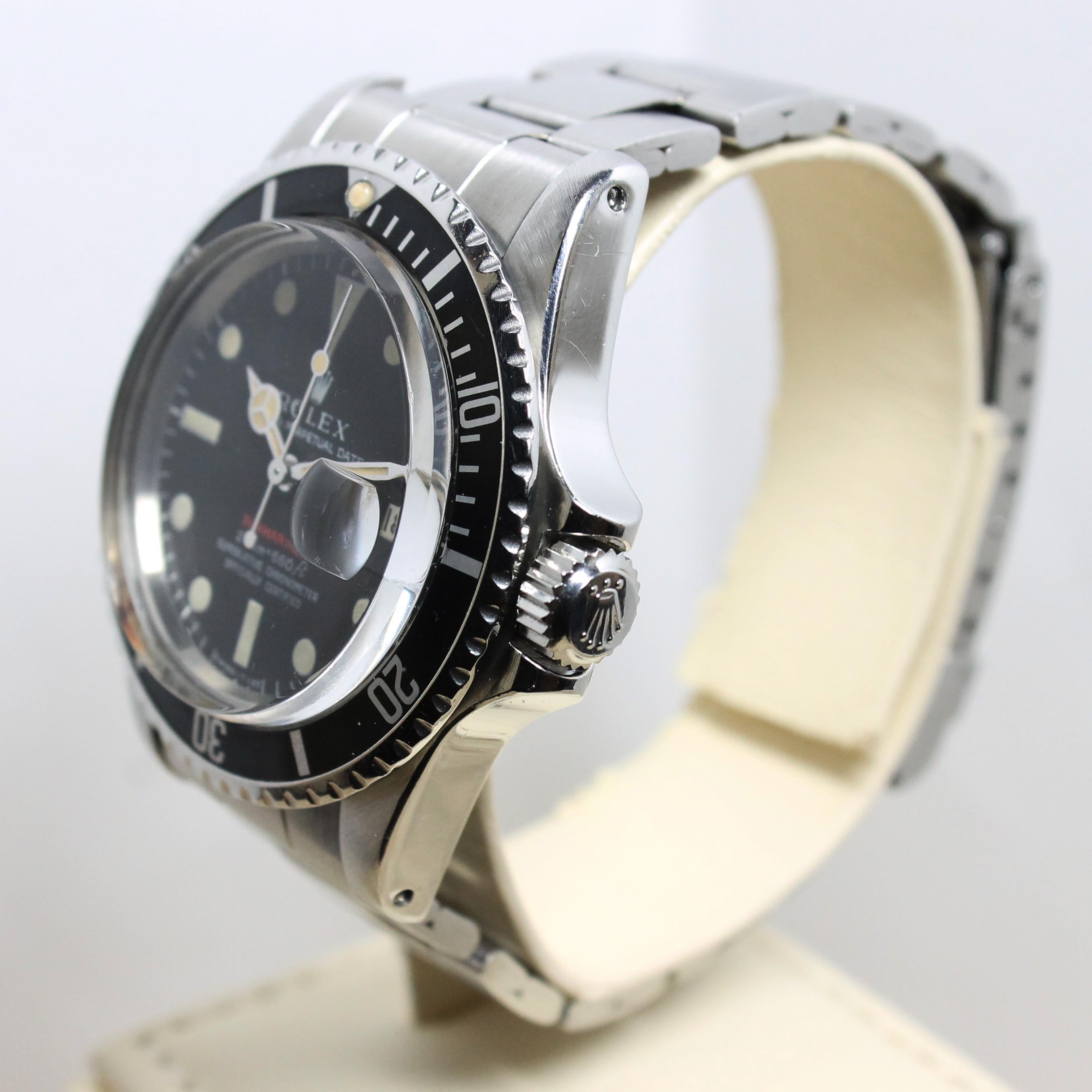 1968 Rolex Red Submariner MK2 Ref. 1680 (Full Set)