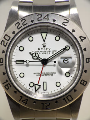 1999 Rolex Explorer II White 'Swiss' Dial Ref. 16570