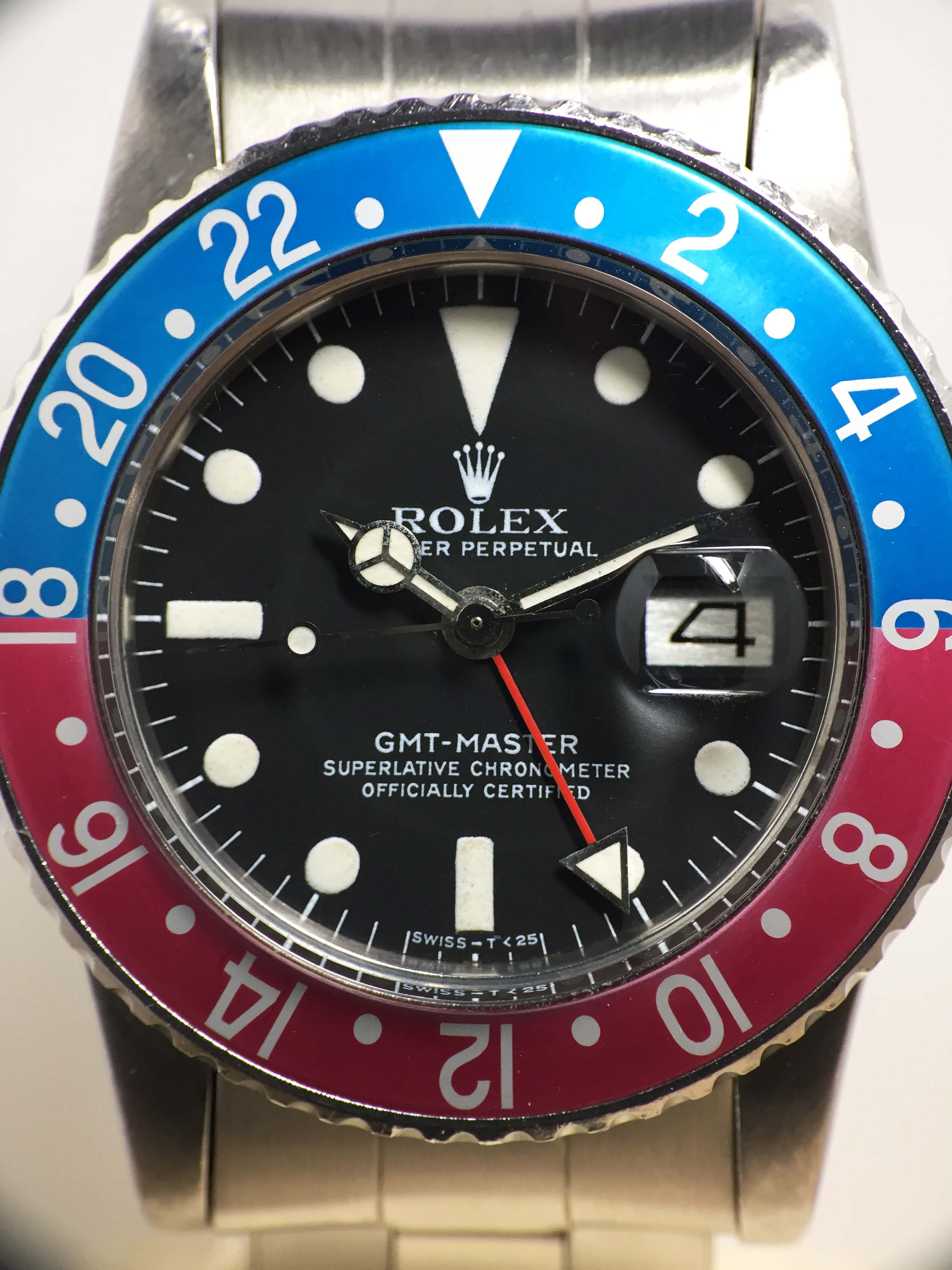 1978 Rolex GMT Master MK4 Ref. 1675