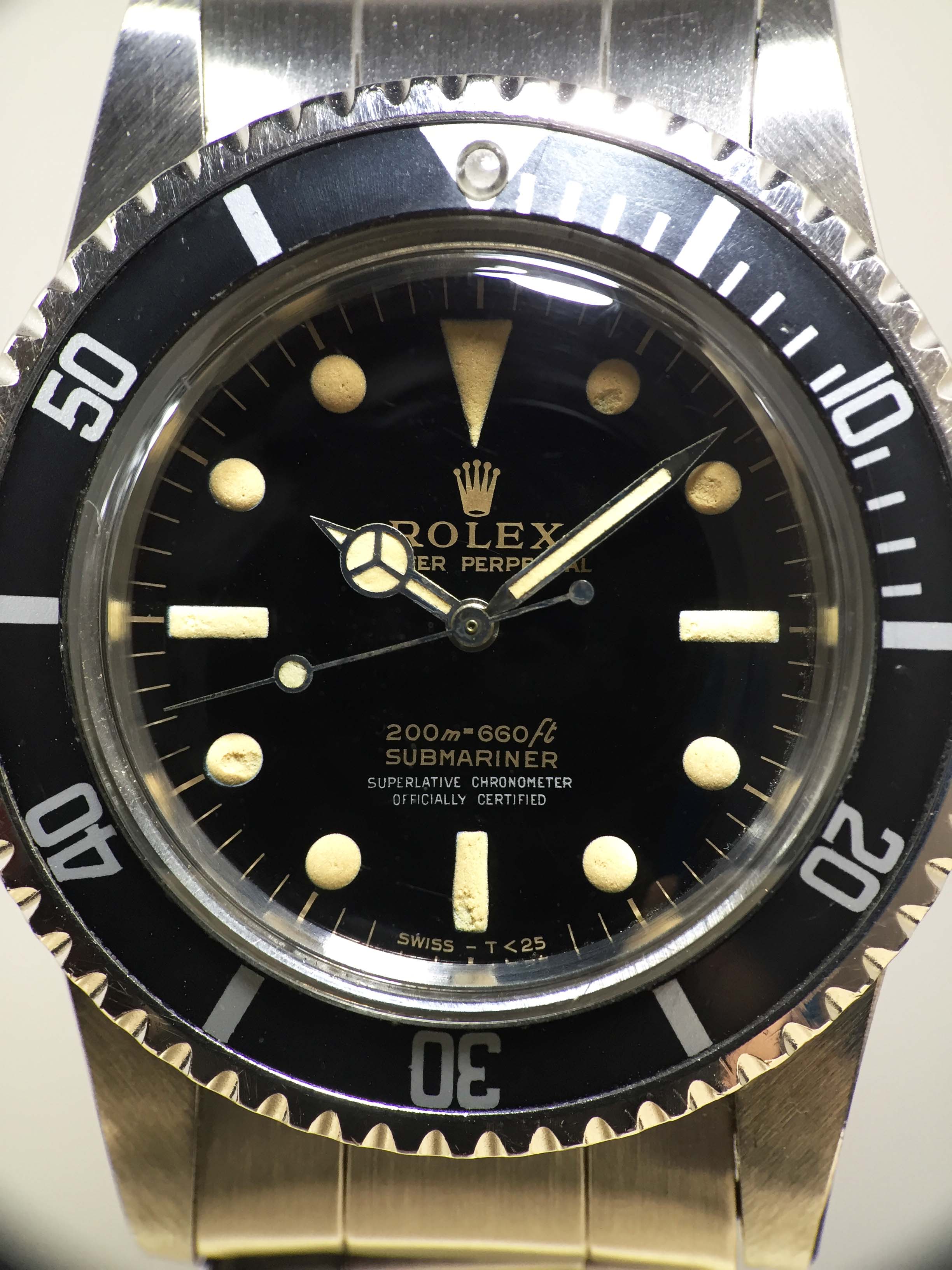 1966 Rolex Submariner Gilt Four Liner Dial Ref. 5512