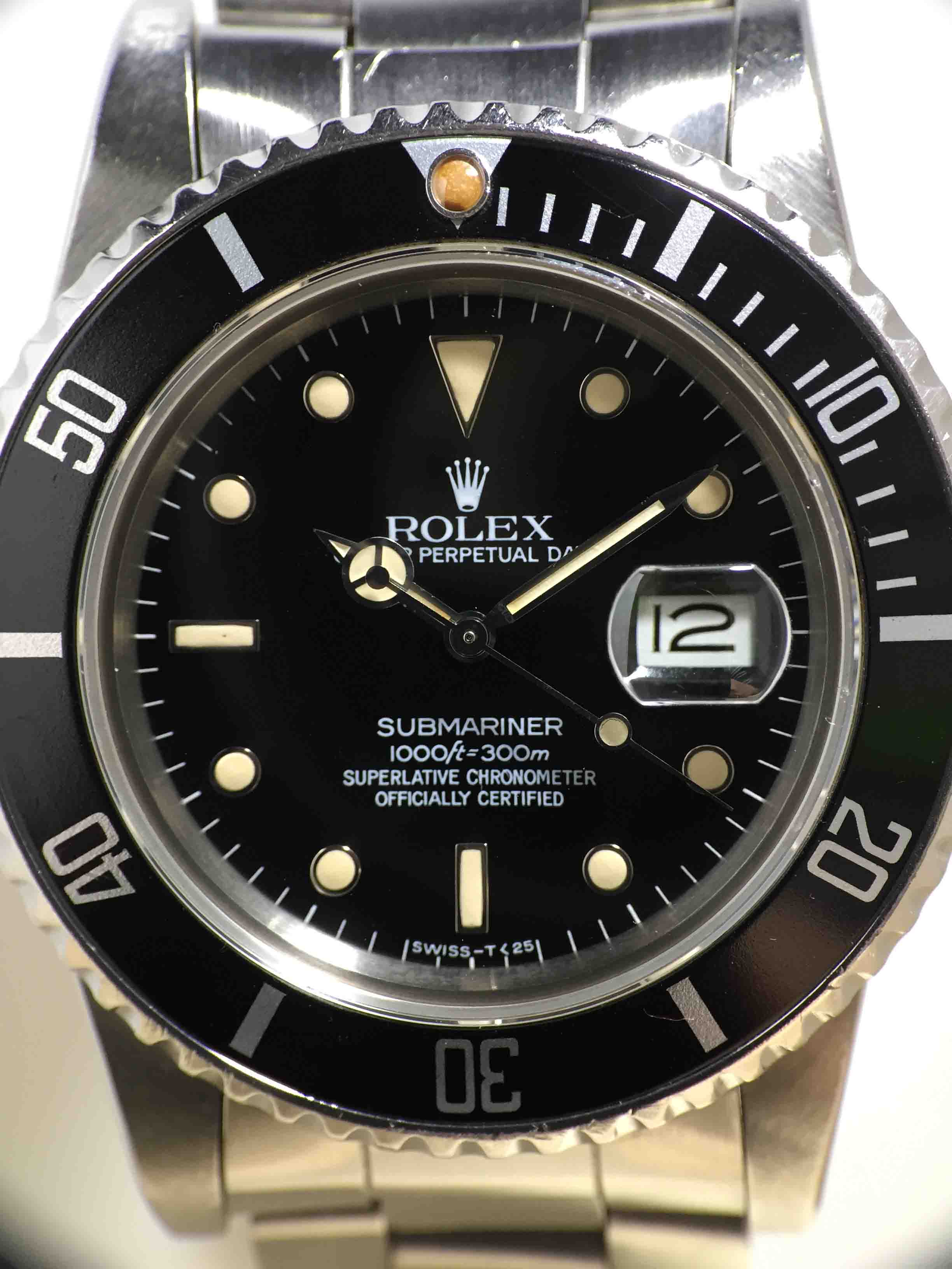 1984 Rolex Submariner Ref. 16800 (Full Set)