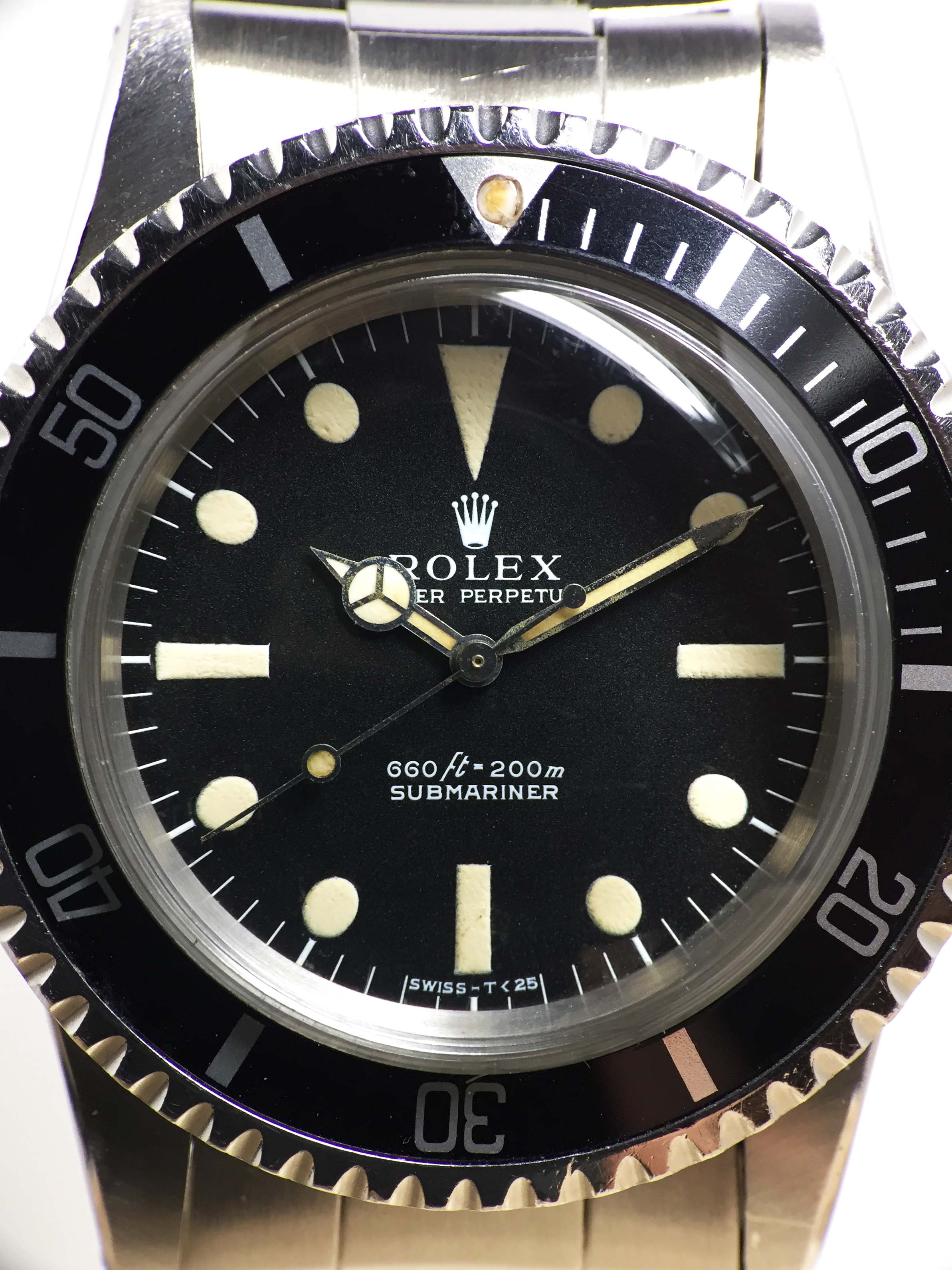 1971 Rolex Submariner Serif Dial Ref. 5513