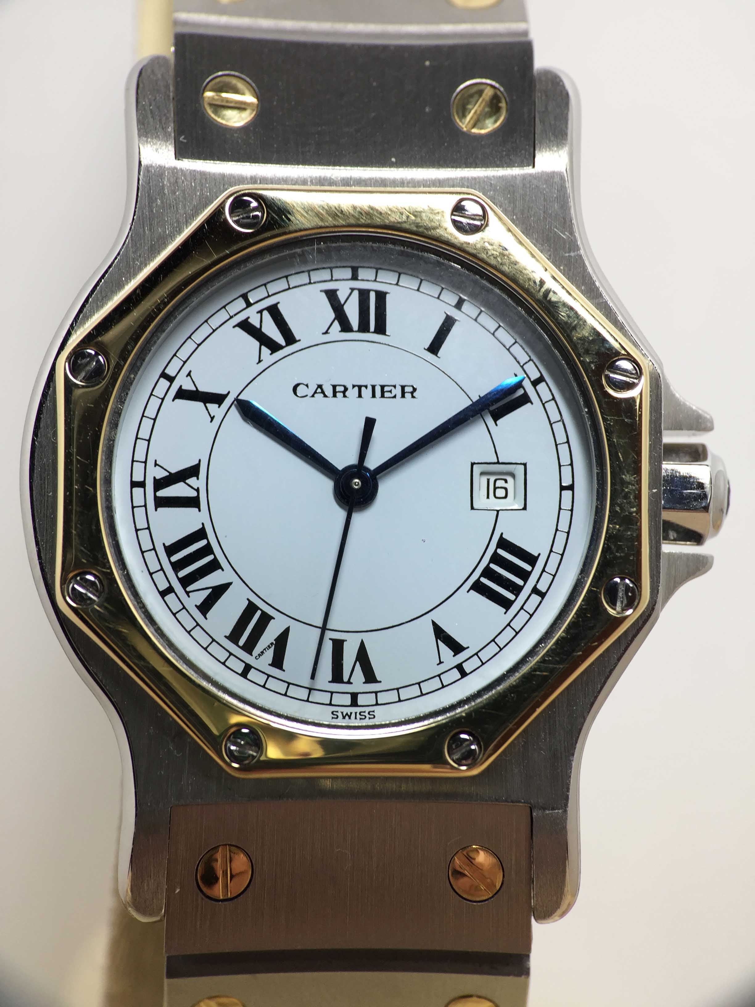 Cartier Santos Ladies Octo St/G