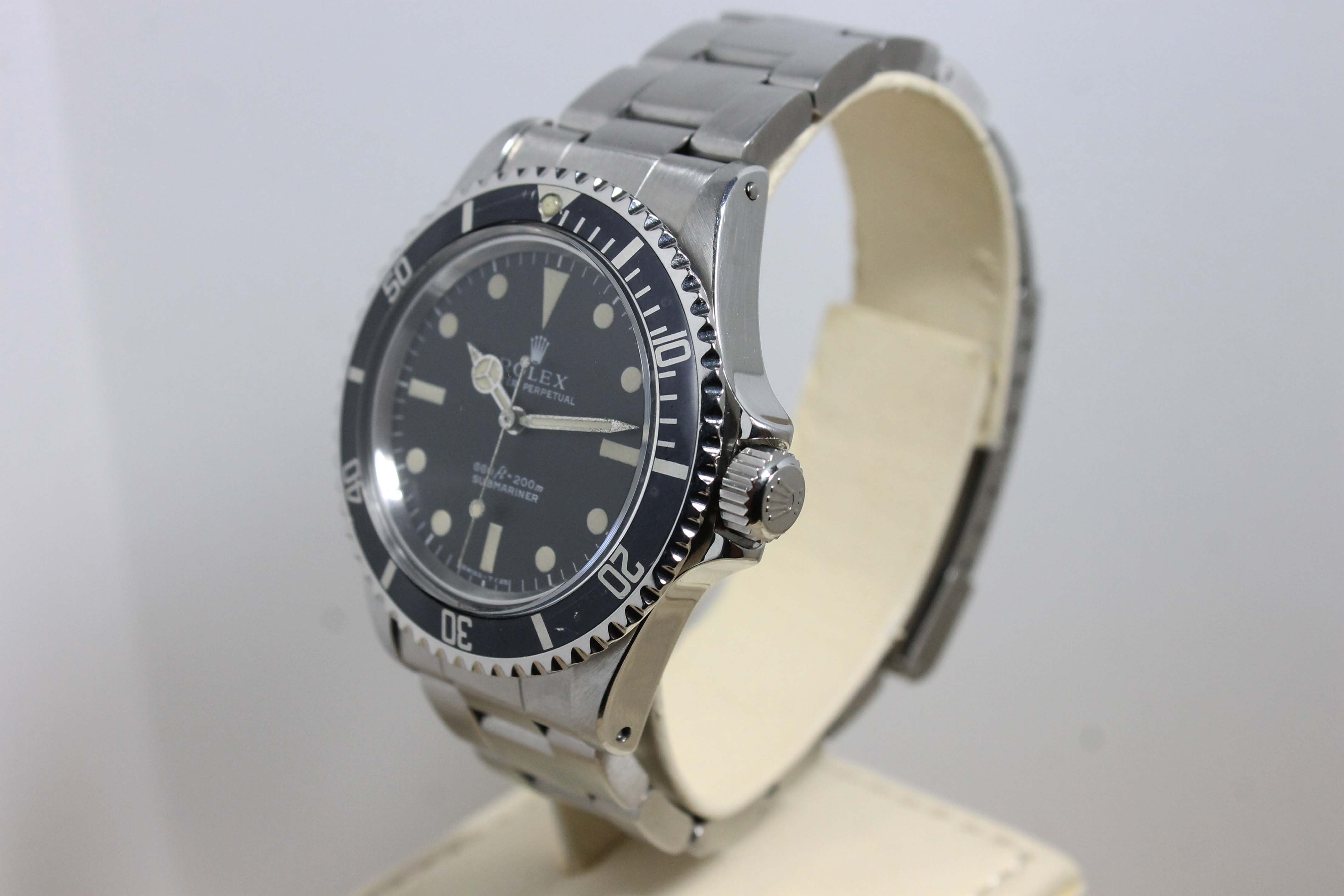 1975 Rolex Submariner 5513 Non-Serif Dial Ref. 5513 (Full Set)