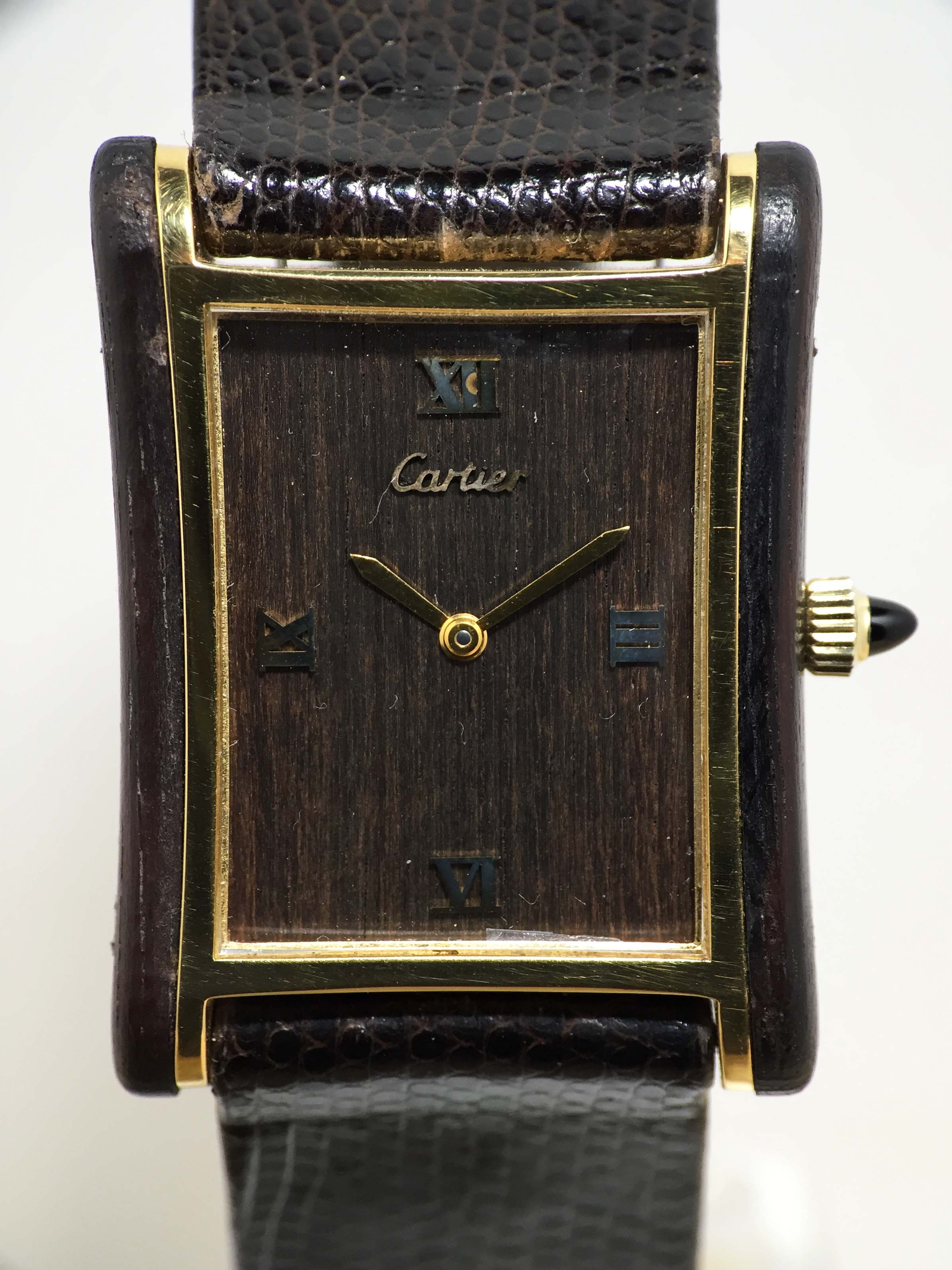 1975/1976 Cartier Tank Wood NOS