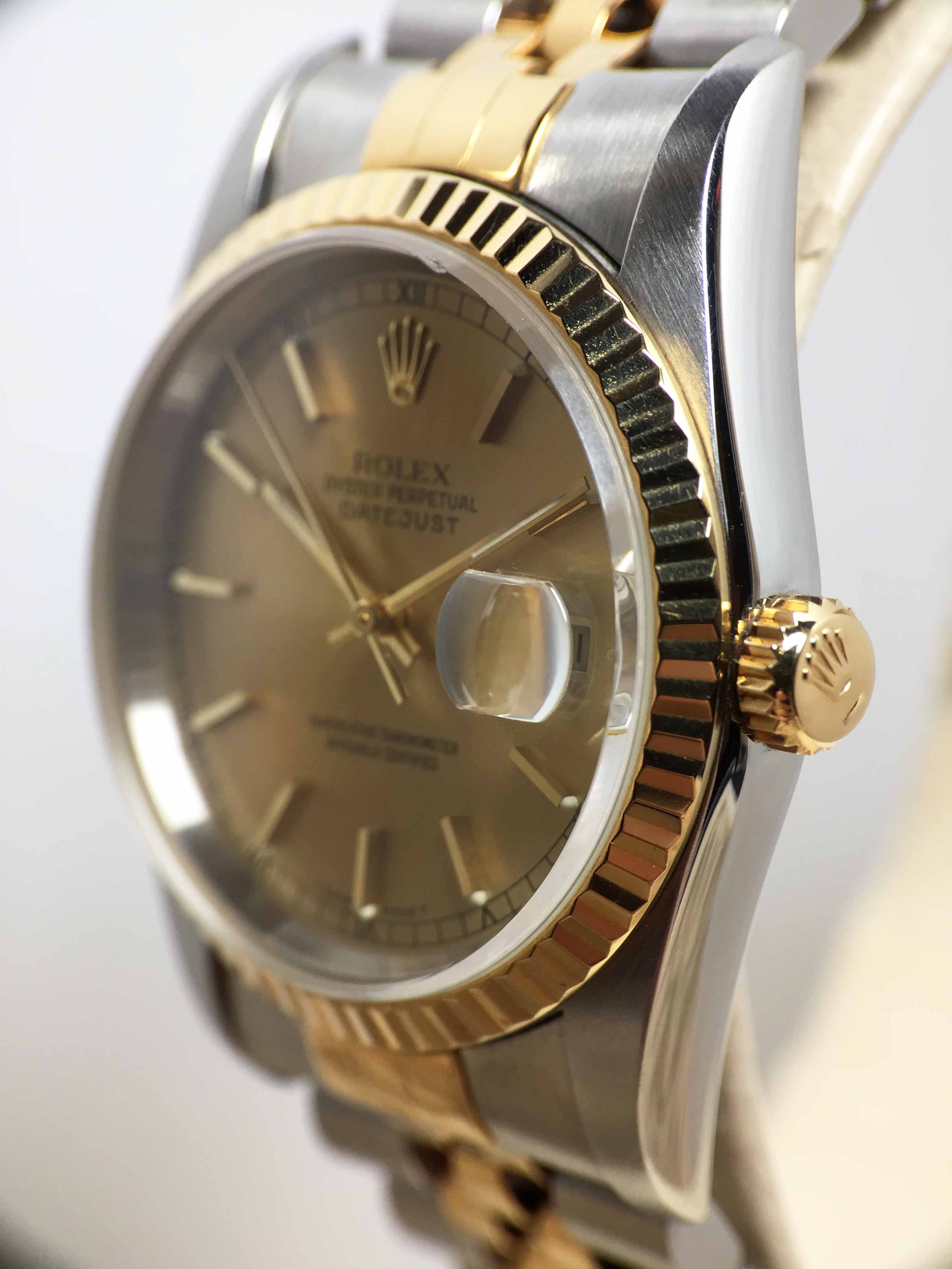 Rolex Datejust St/G Ref. 16233 Year 1996 (Full Set)