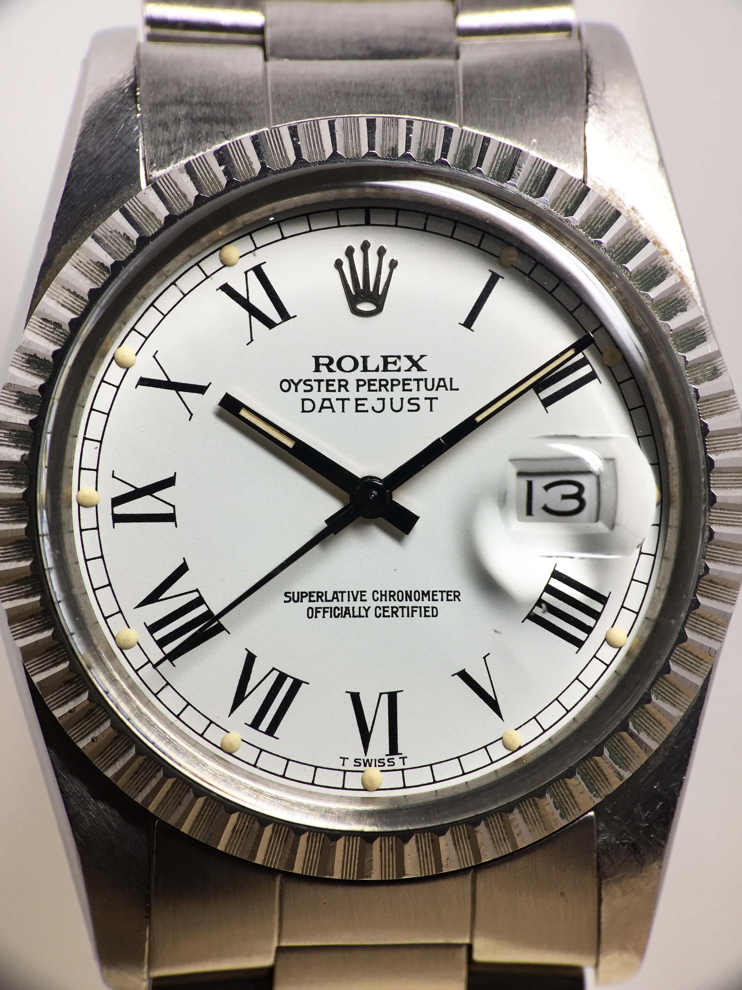 Rolex Datejust Ref. 16000 Year 1982