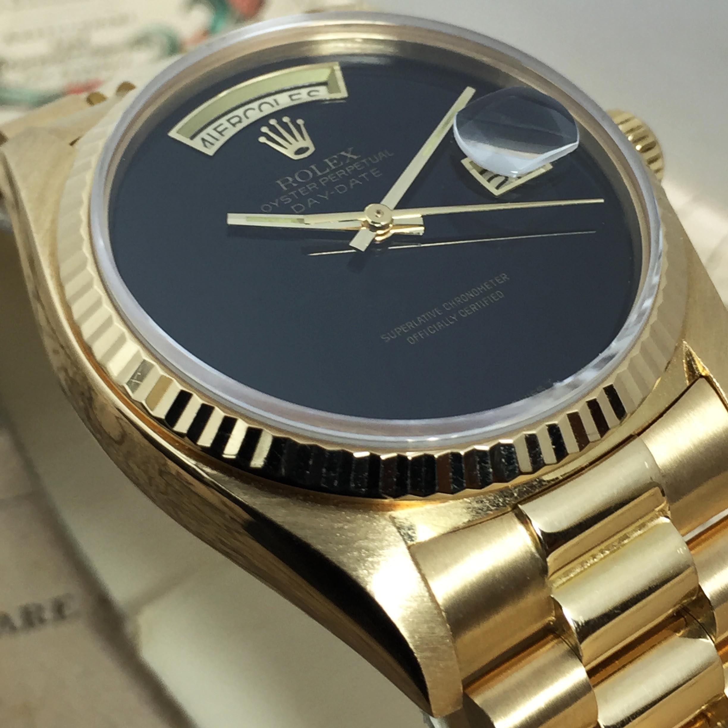 Rolex Day Date Ref. 18038 Year 1979