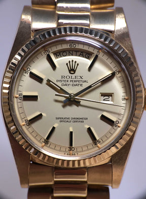 Rolex Day Date Lemon Dial Ref. 1803 Year 1972- (with Box)