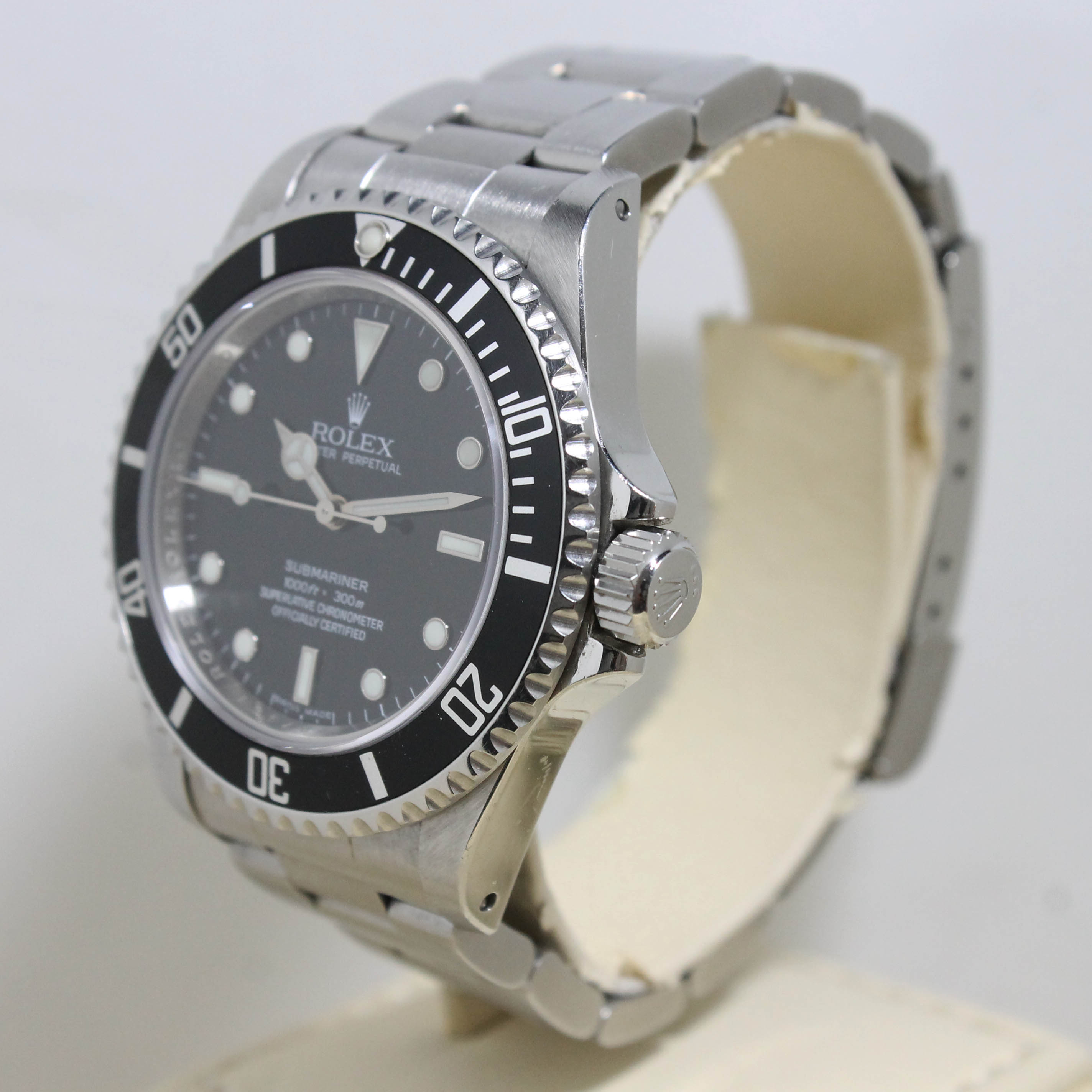 2009 Rolex Submariner Unpolished Ref. 14060M (Full Set)