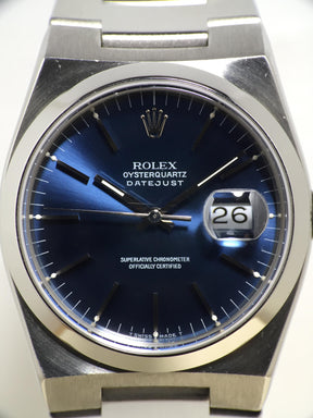 1997 Rolex Oysterquartz Royal Blue Dial Ref. 17000