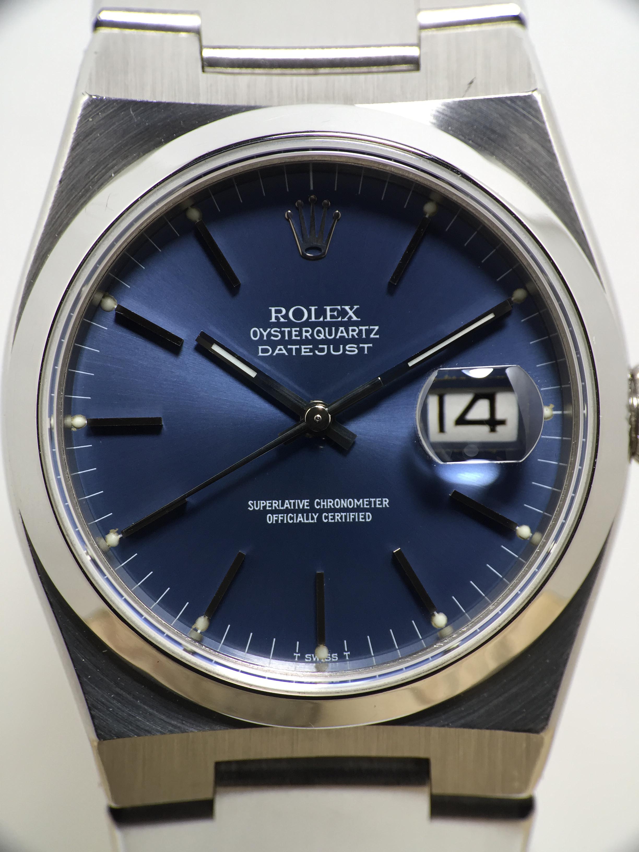 1978 Rolex Oysterquartz Blue Dial Ref. 17000