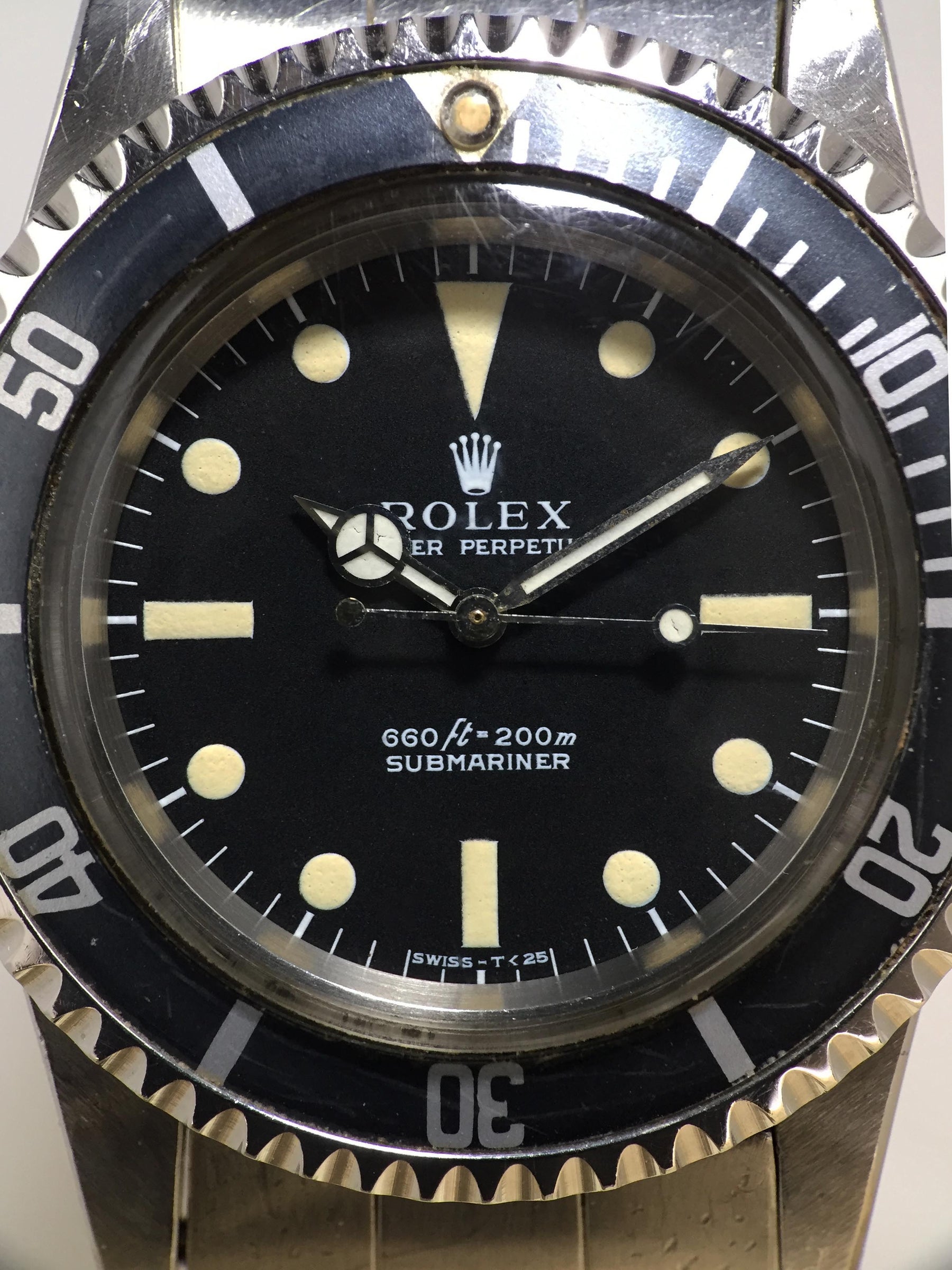 1971 Rolex Submariner Serif Dial Ref. 5513