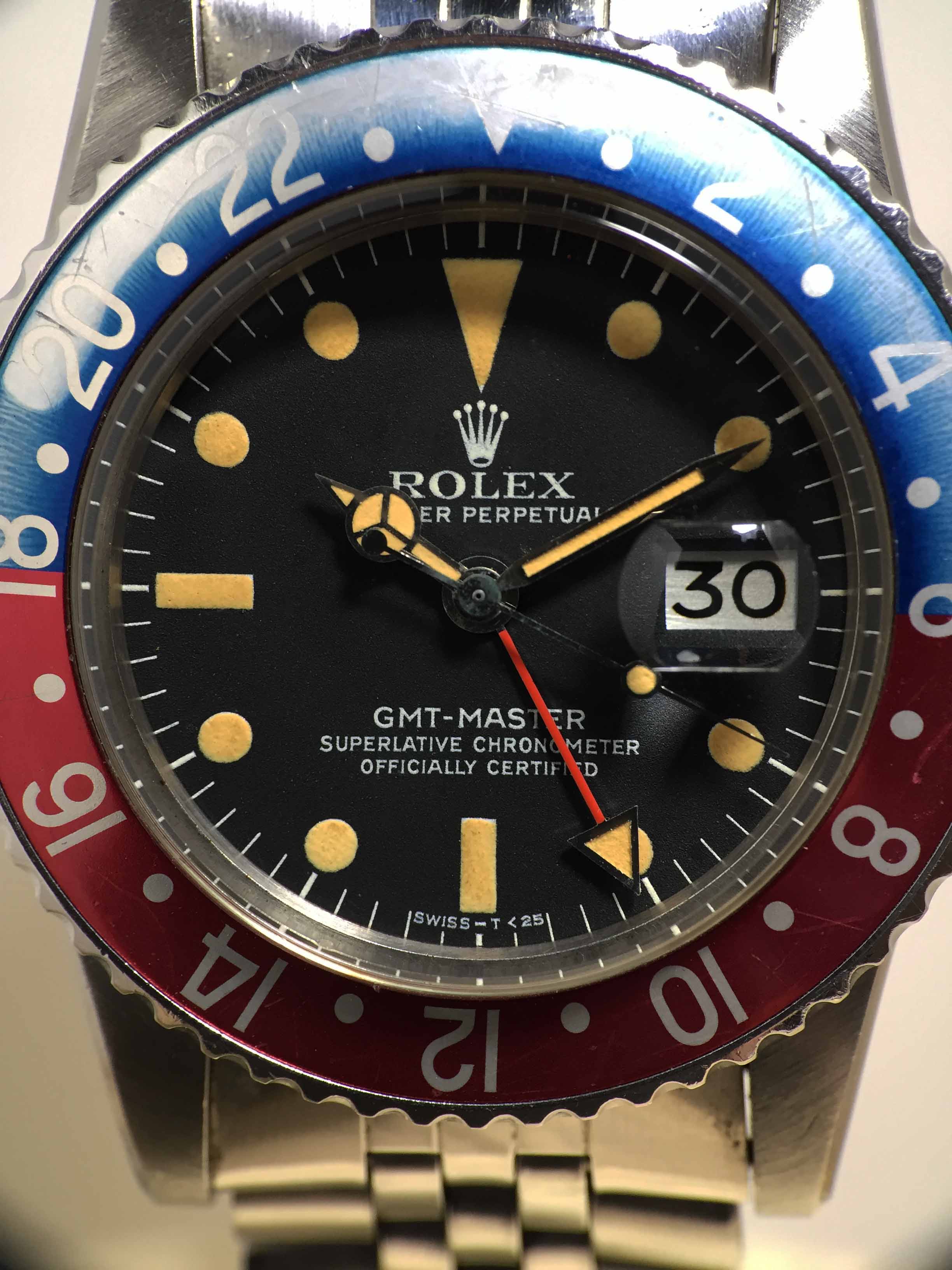 1972 Rolex GMT Master MK4 'Pumpkin Patina' Ref. 1675