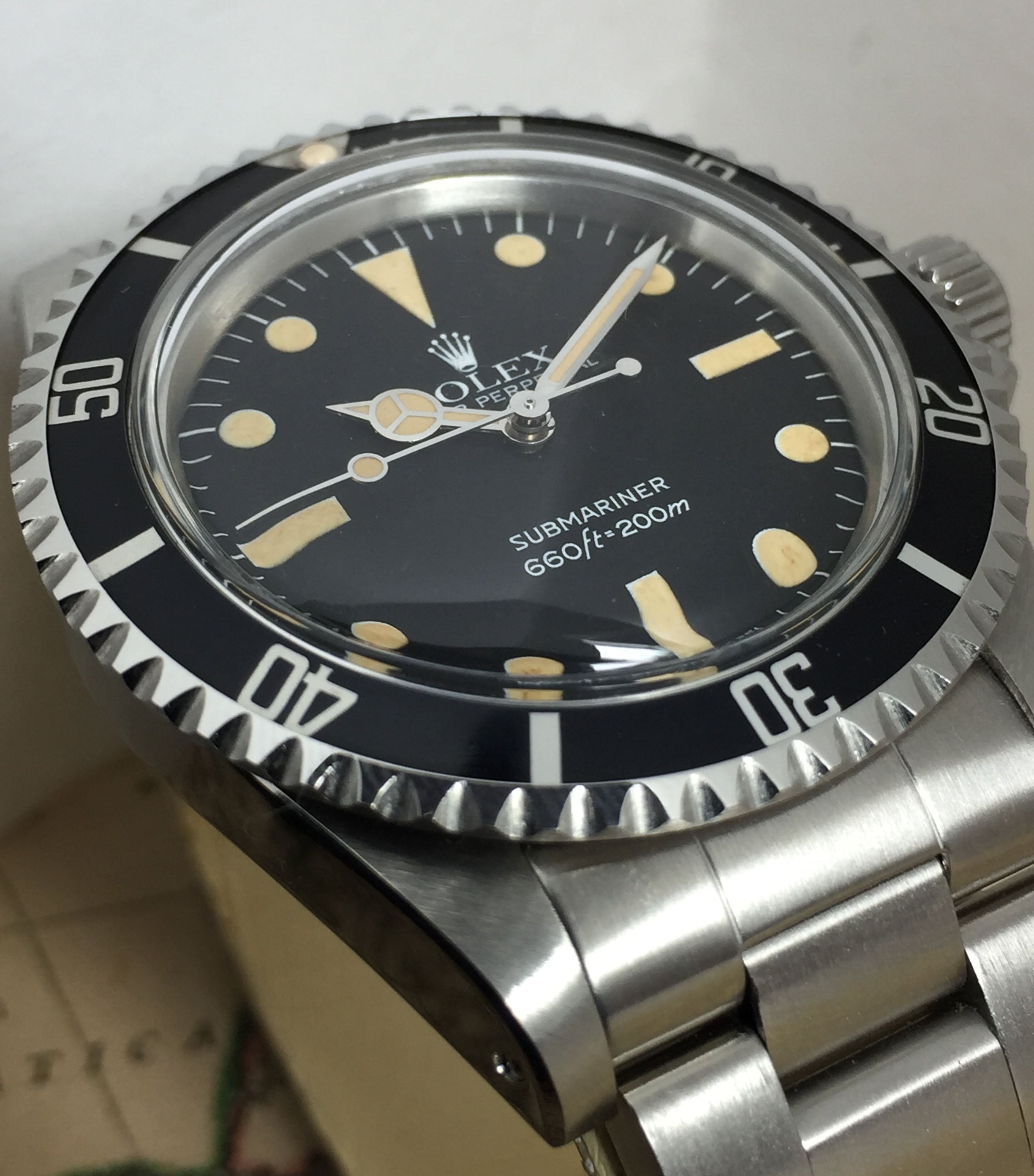 Rolex Submariner Maxi MK4 Ref. 5513 Year 1979