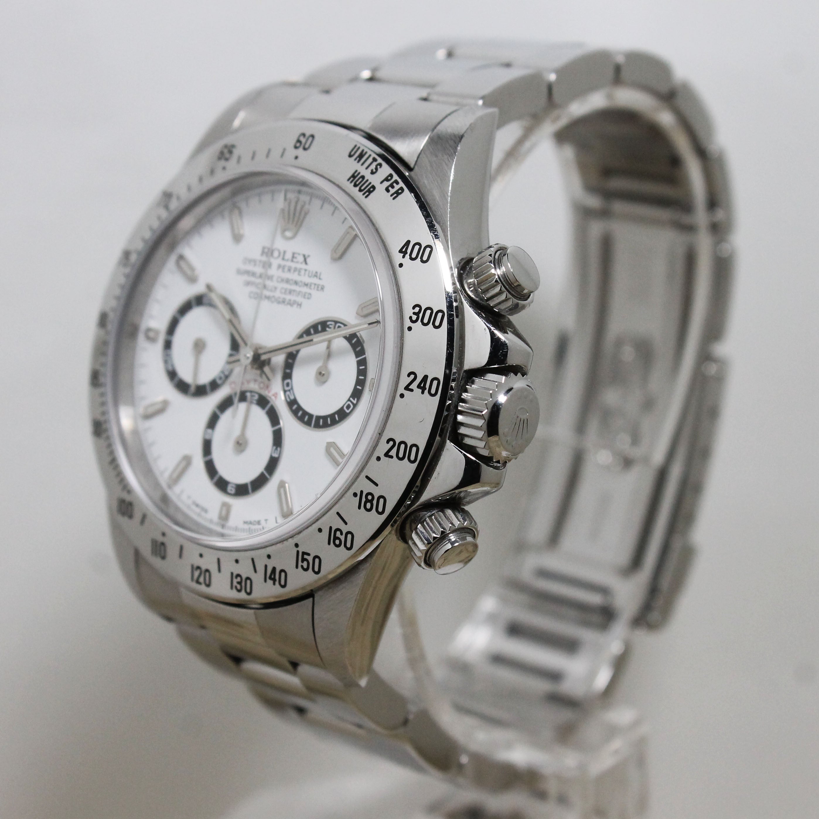 1997 Rolex Daytona White Tritium Dial Ref. 16520  (Full Set)