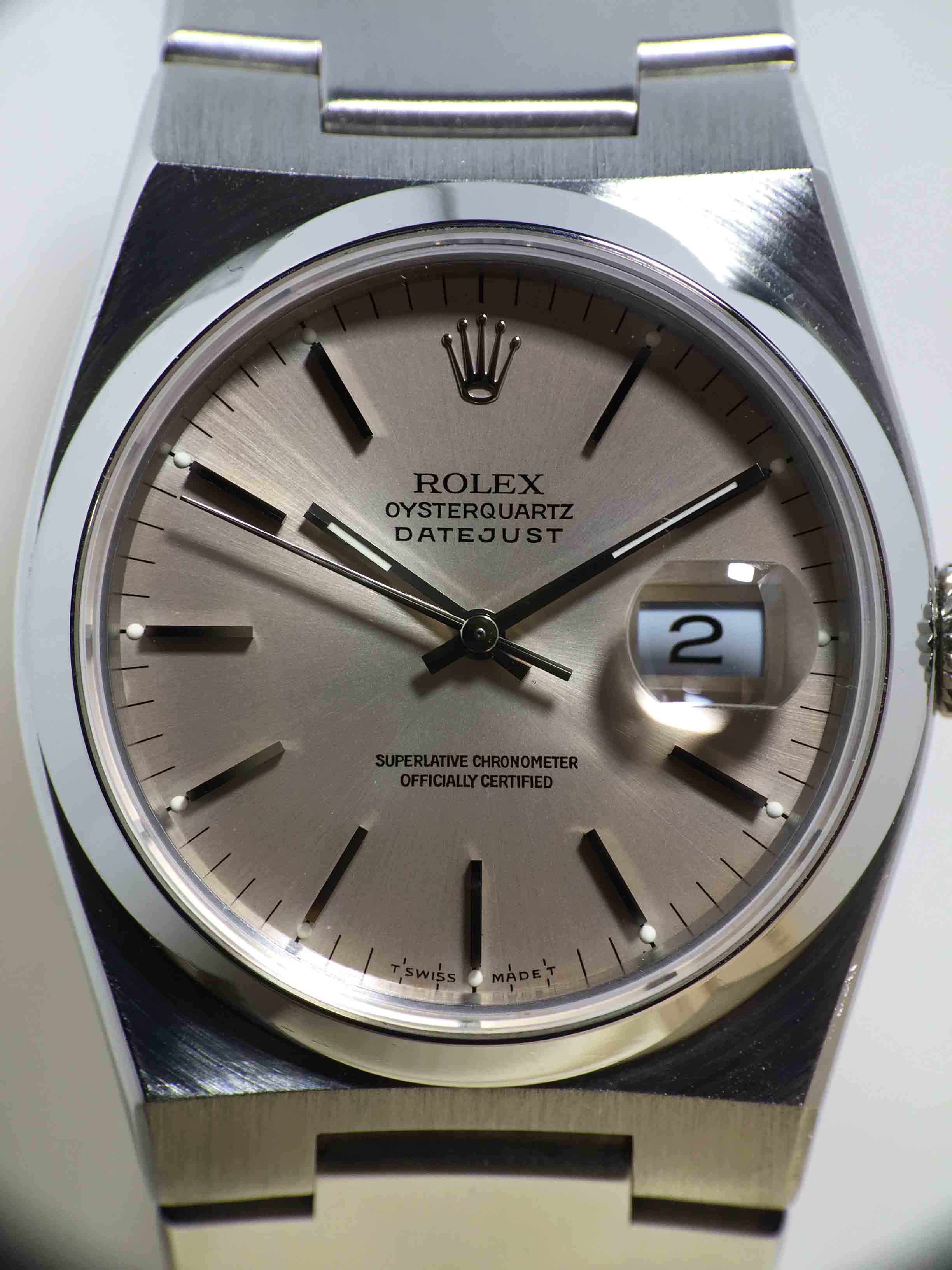 1990 Rolex Oysterquartz Datejust Ref. 17000