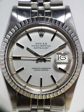 1978 Rolex Datejust Satin White Dial Ref. 1603