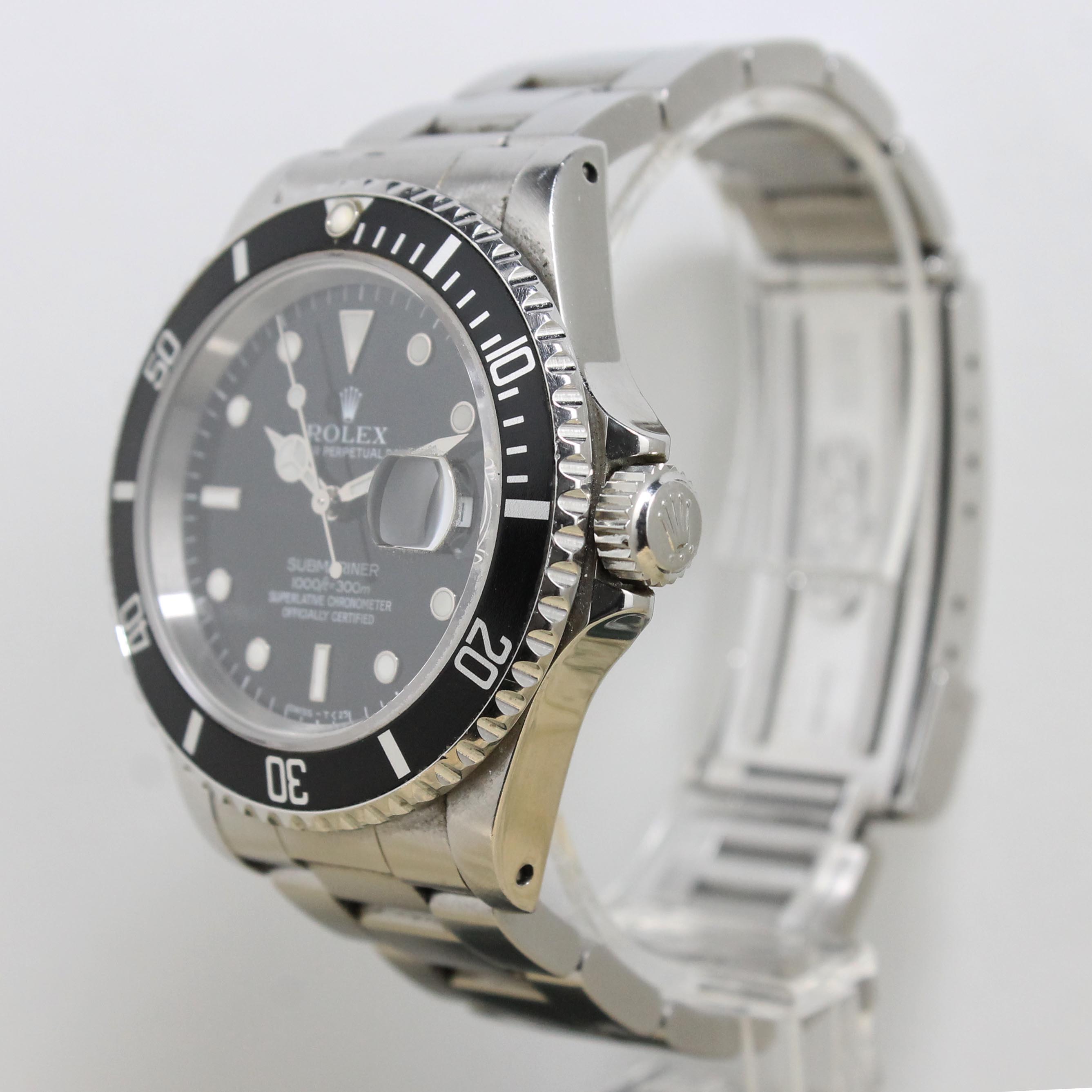 1993 Rolex Submariner Tritium Dial Ref. 16610 (Full Set)