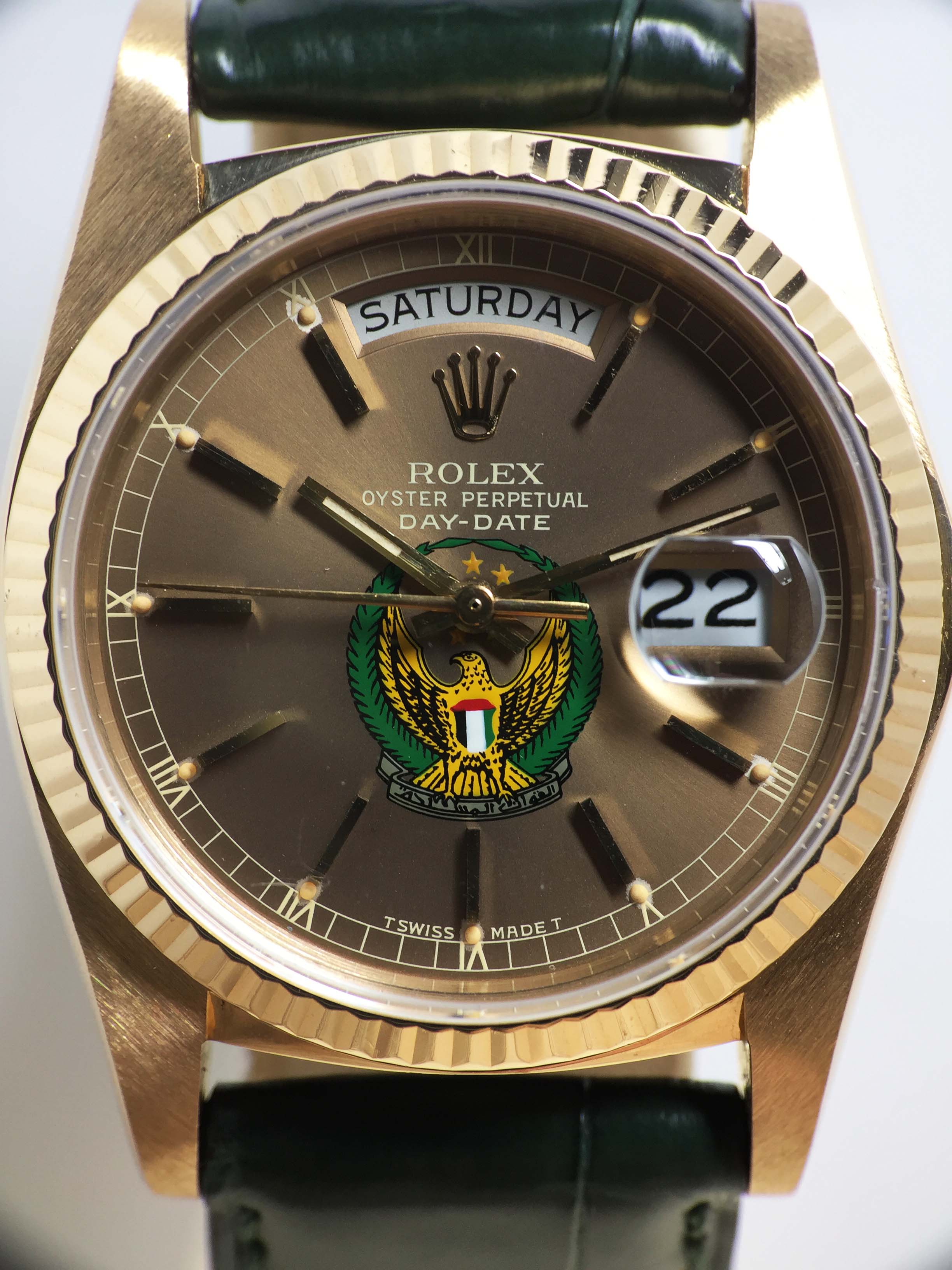 1978 Rolex Day Date UAE Armed Forces Ref. 18038