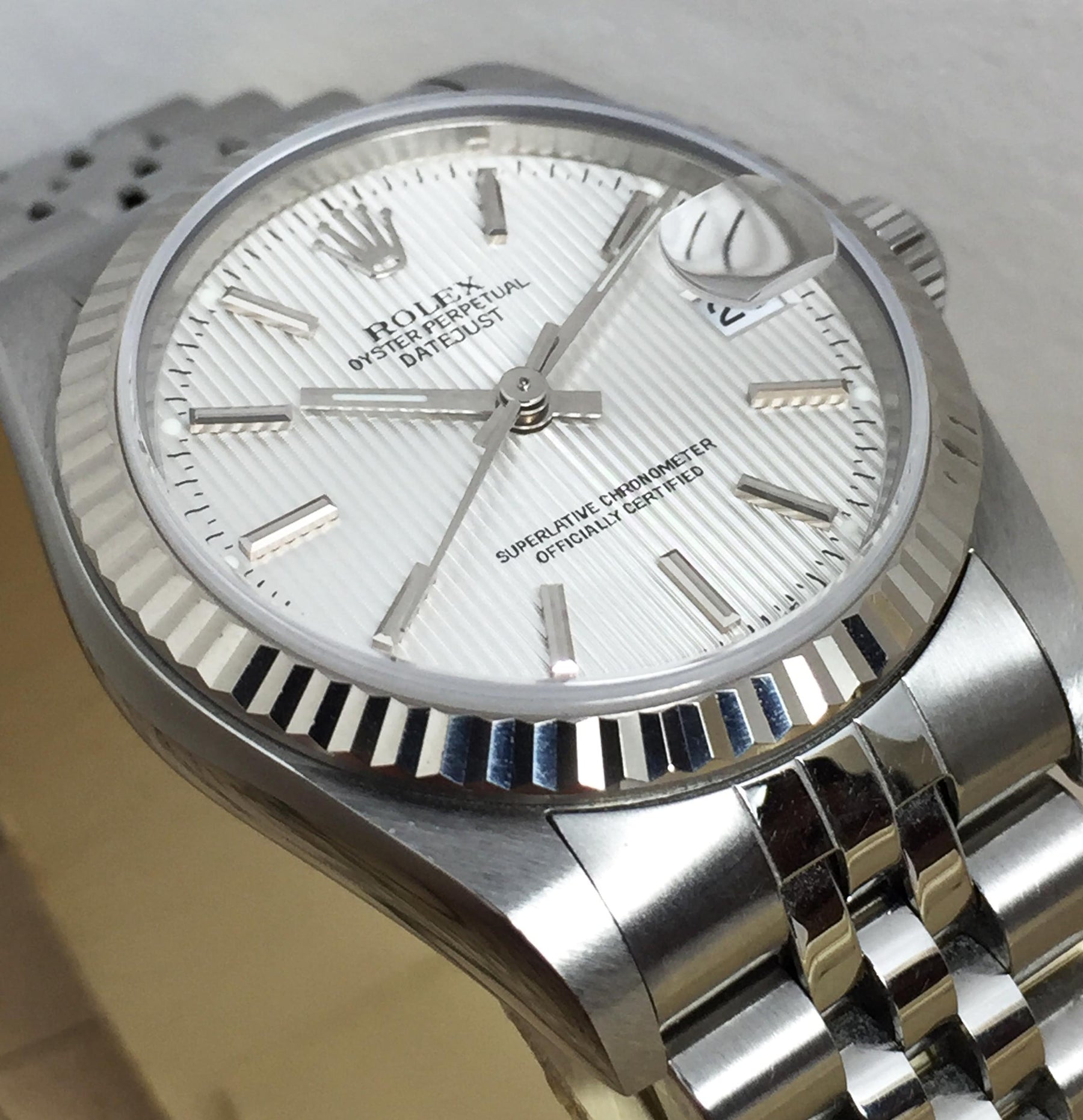 Rolex Datejust Medium St/WG Ref. 78274 Year 2001 (with Papers)