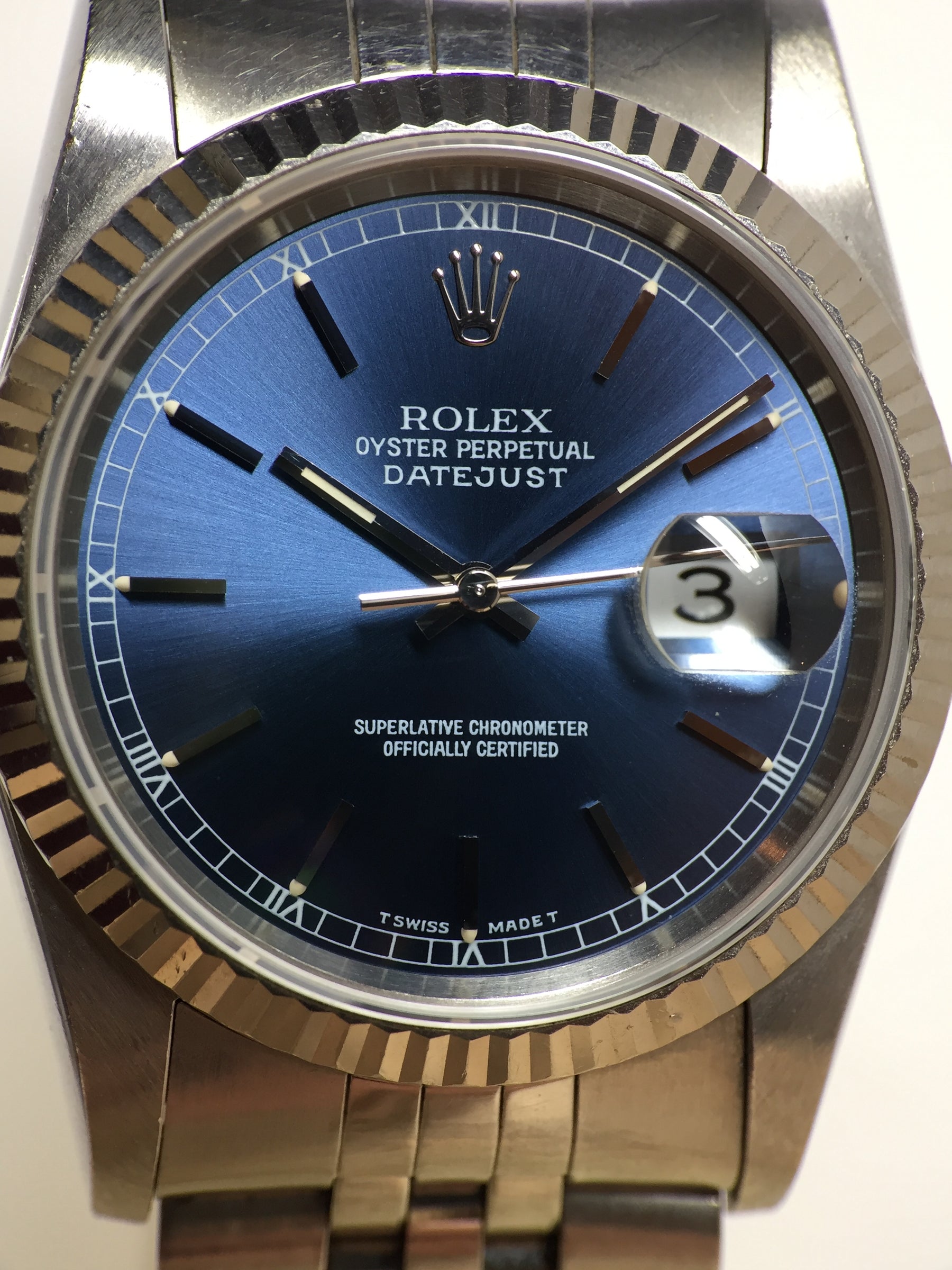 Rolex Datejust Ref. 16234 Year 1996 (with Papers)