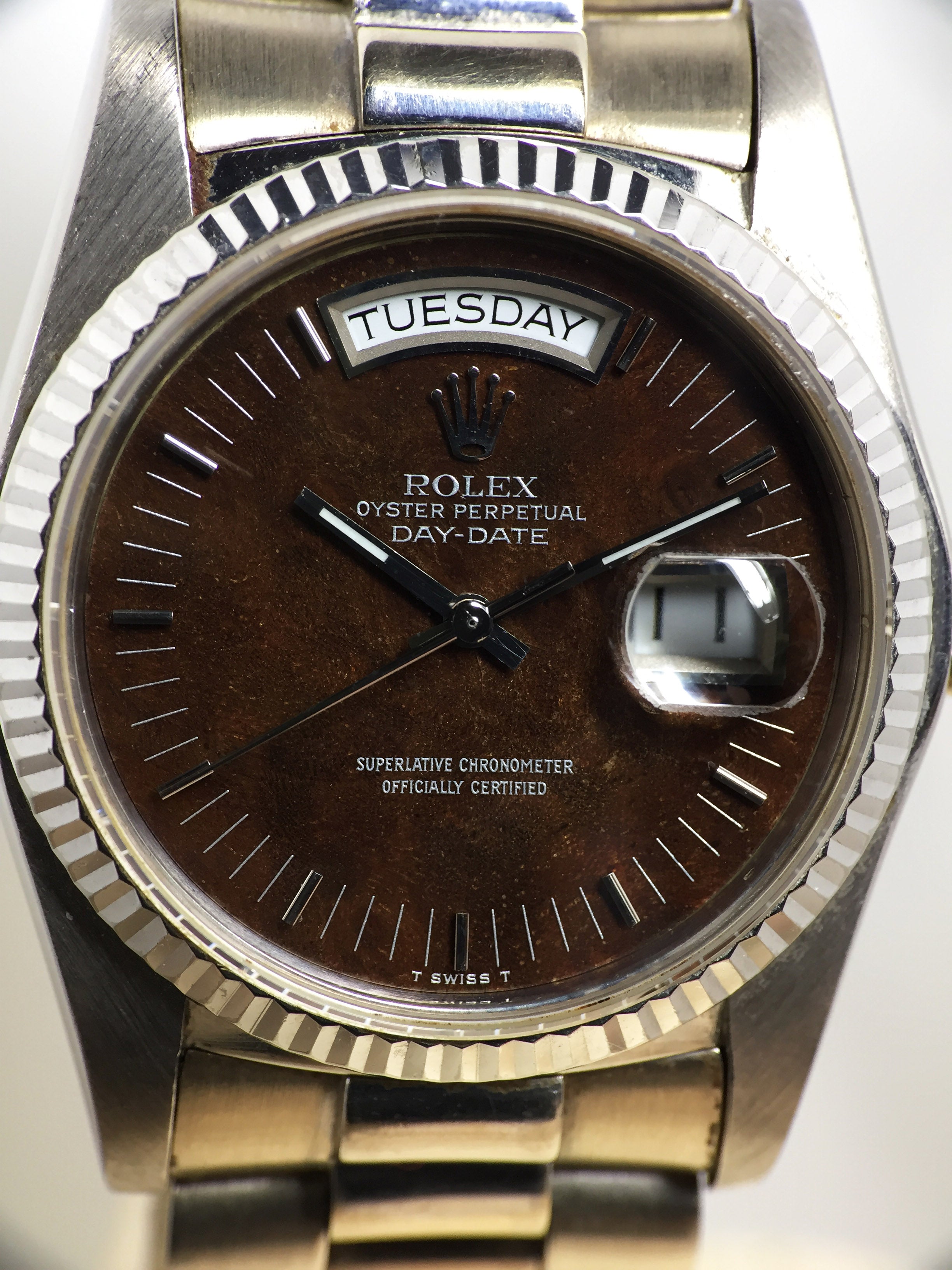 1980 Rolex Day Date Wood Ref. 18039