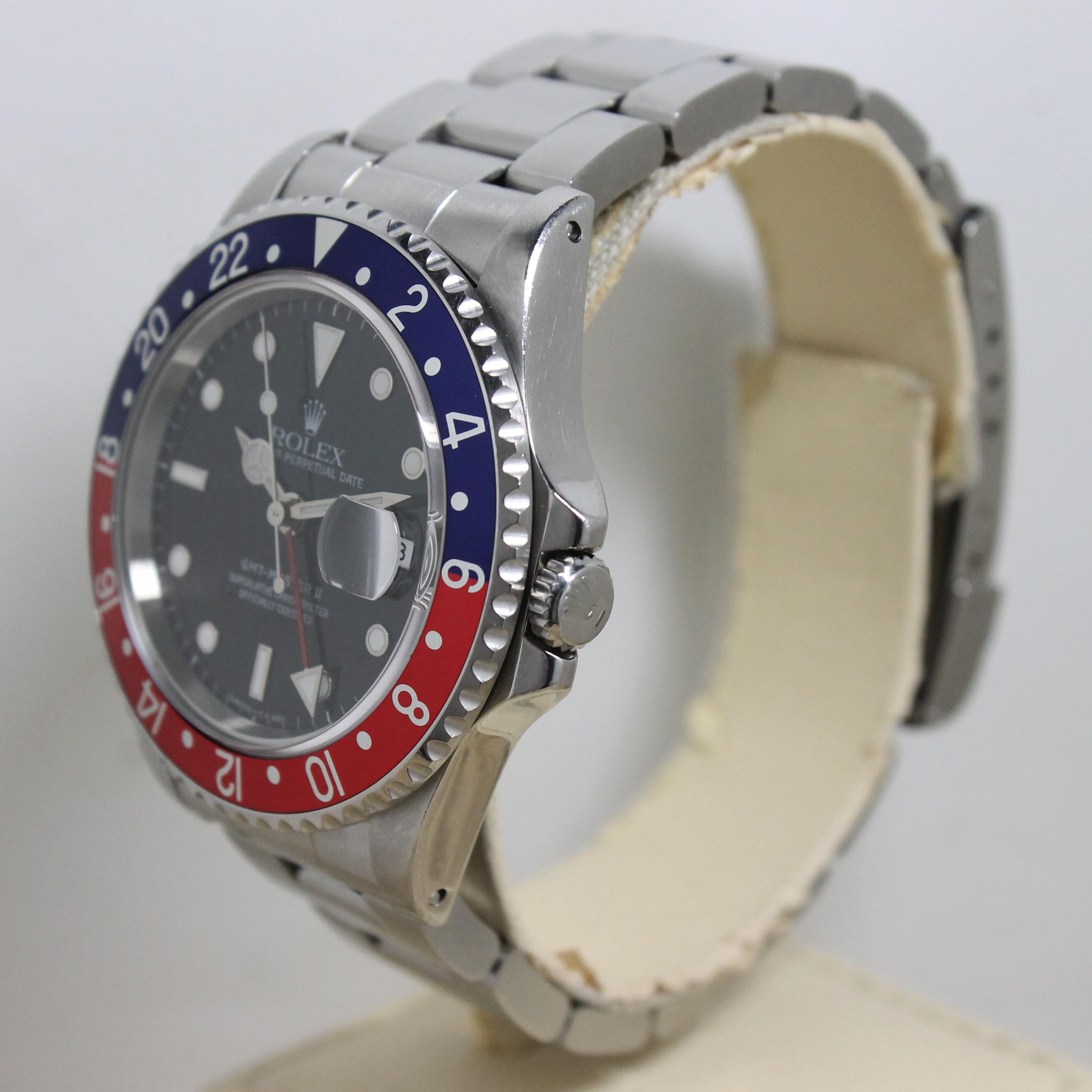 1993 Rolex GMT Master II Ref. 16710 (with Papers)