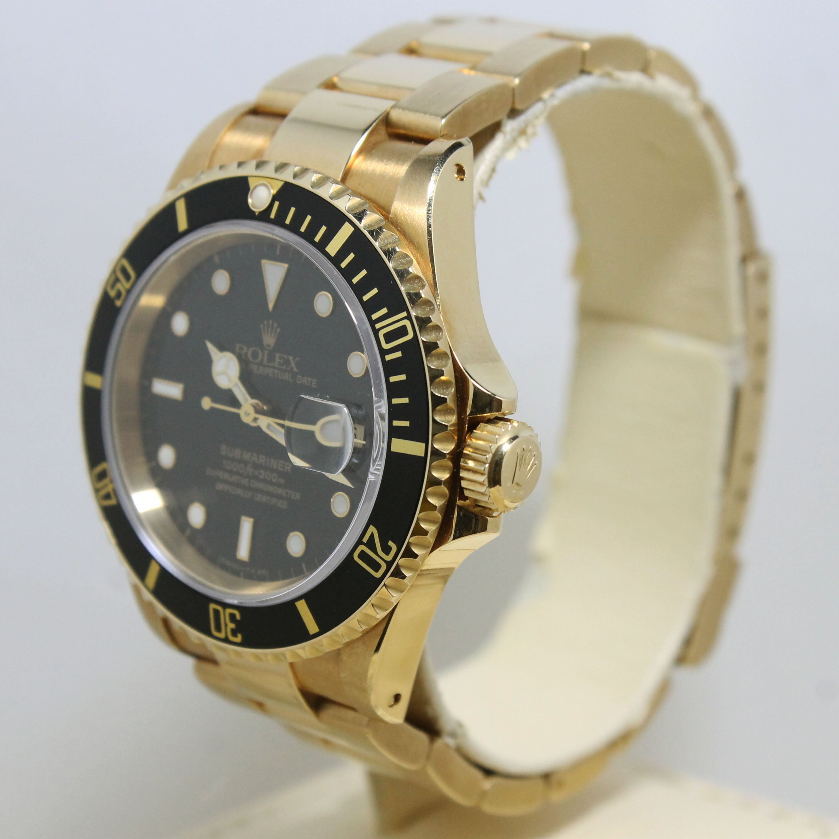 1991 Rolex Submariner Mint Unpolished Ref. 16618 (Full Set)