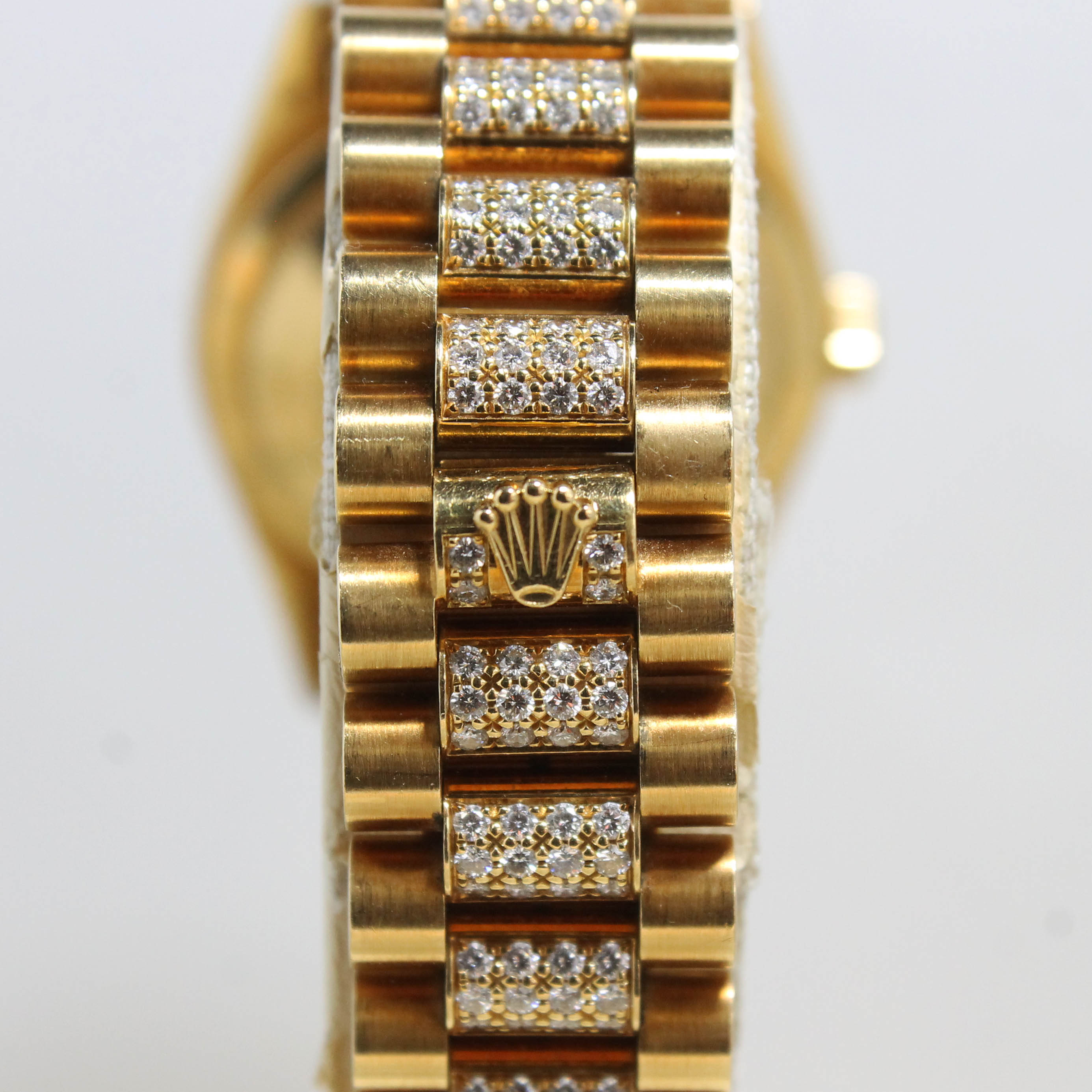 1990 Rolex Day Date with Diamond Bracelet Ref. 18348