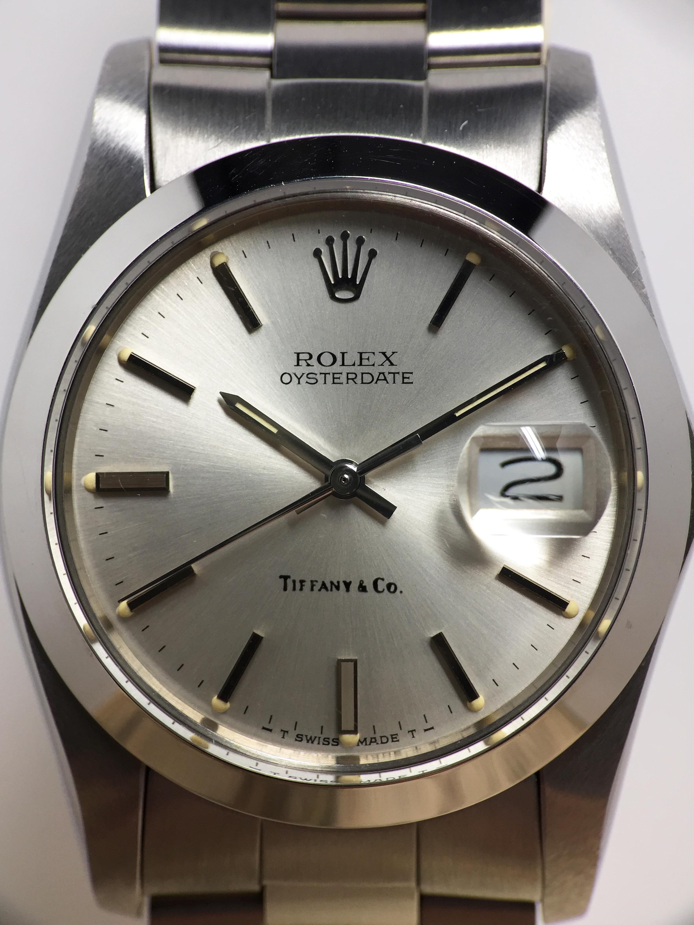 1984 Rolex Oyster Precision Date Tiffany & Co. NOS Ref. 6694