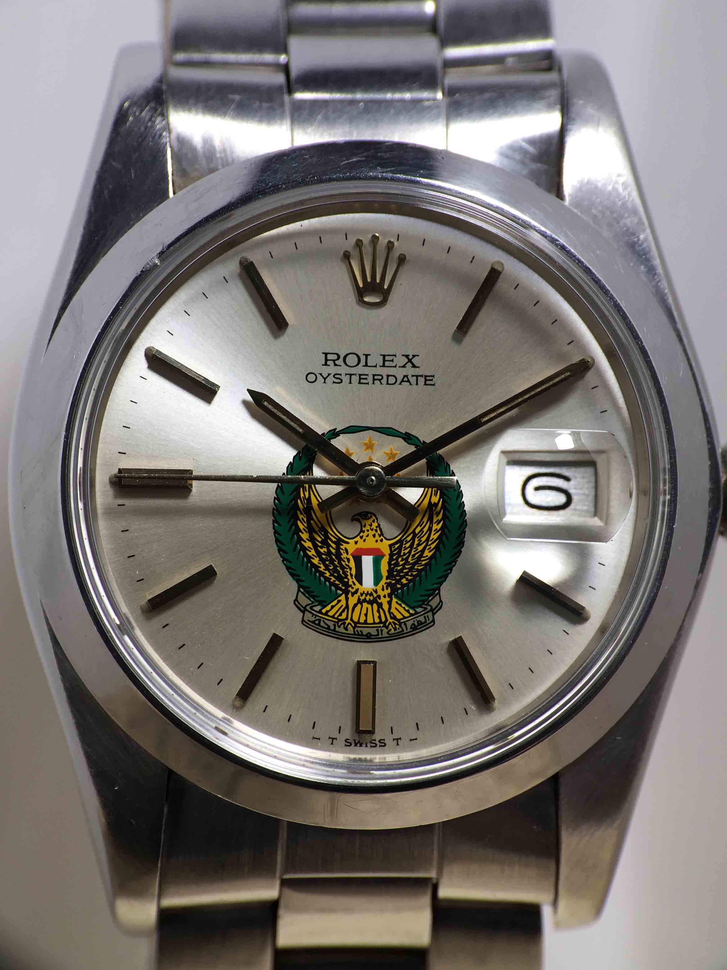 1978 Rolex Oyster Precision Date UAE Armed Forces Ref. 6694