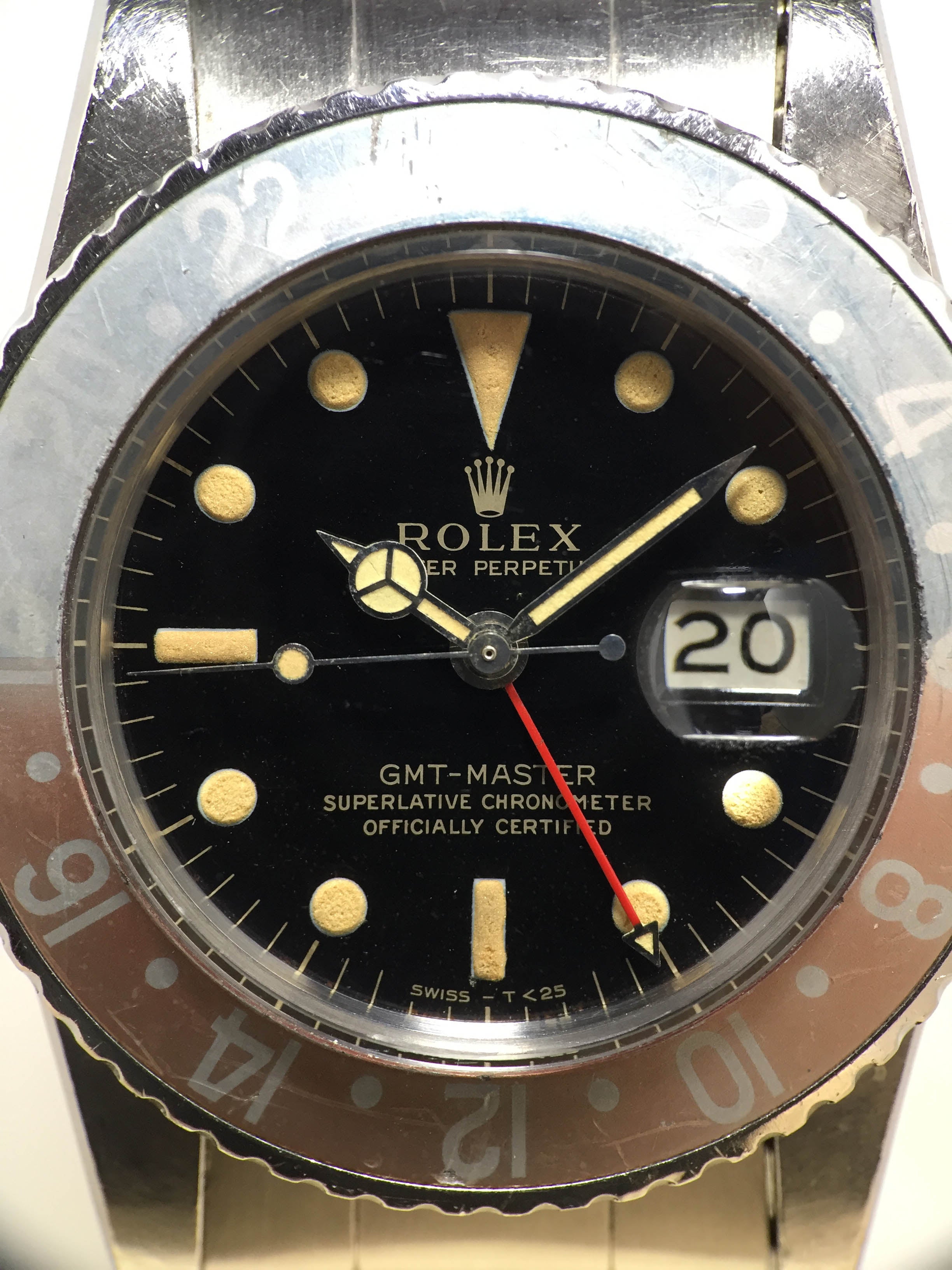 1966 Rolex GMT Master Gilt Dial Ref. 1675