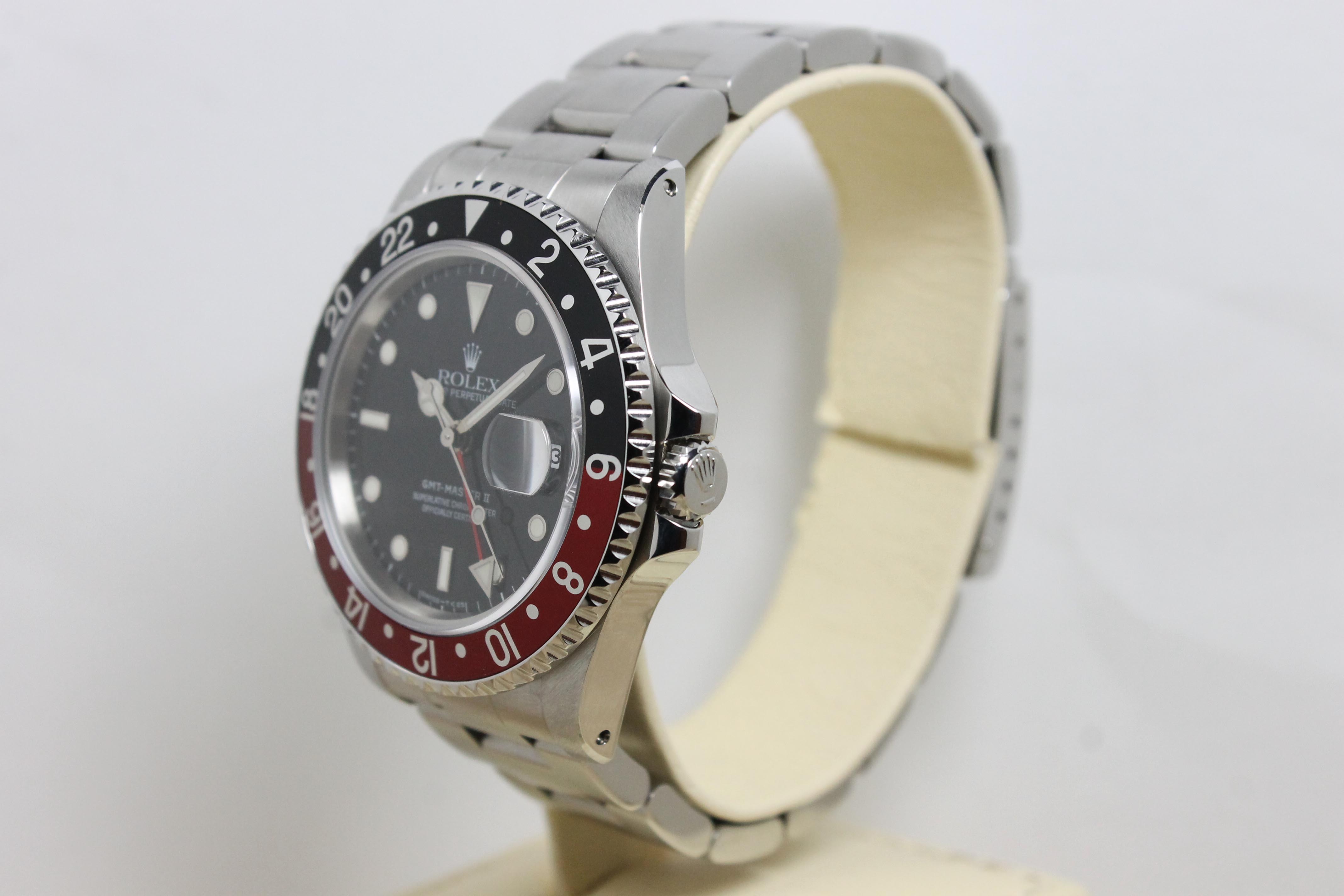 1989 Rolex GMT Master II 1st Series NOS Ref. 16710 (Full Set)