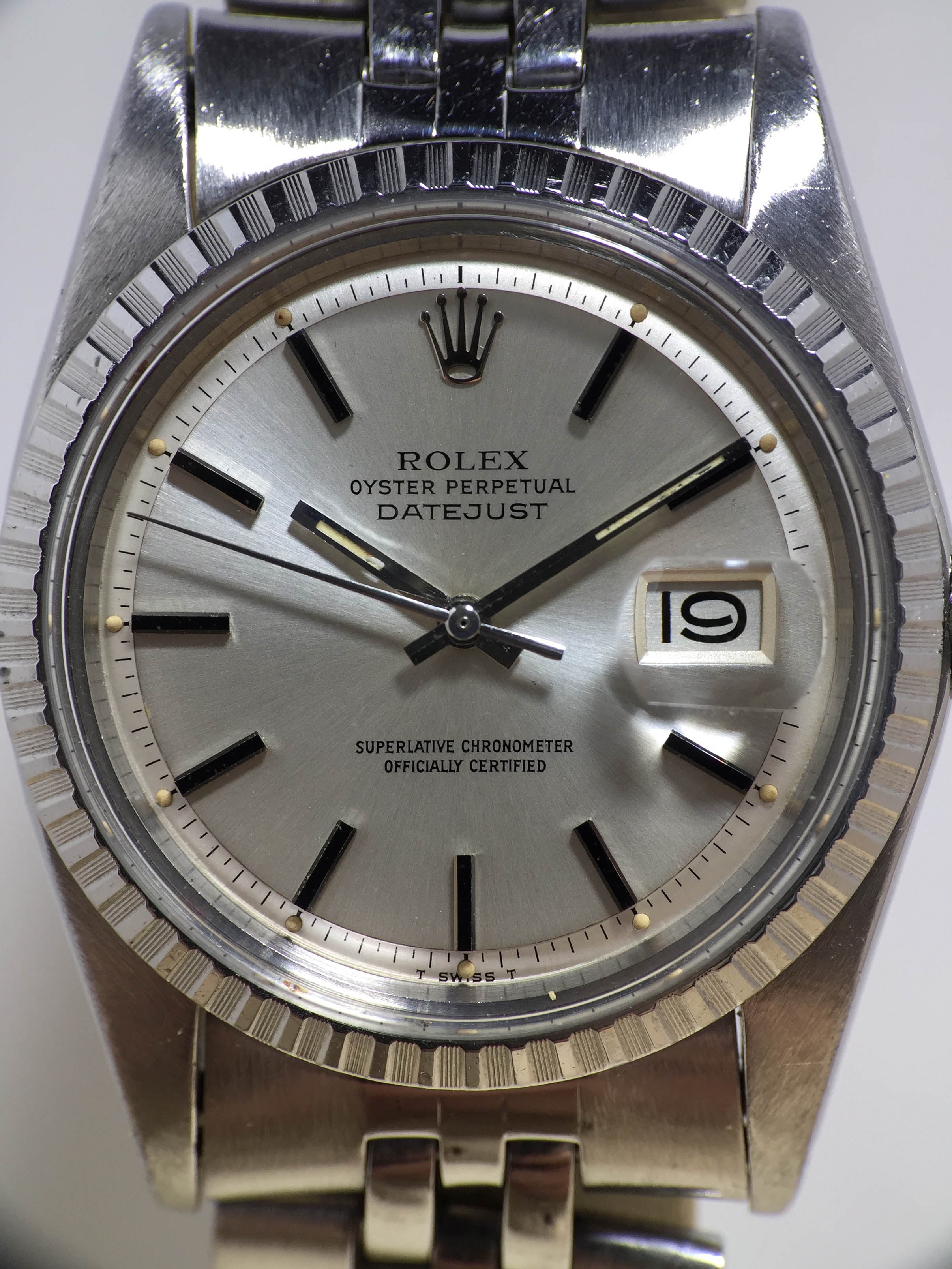 1972 Rolex Datejust Ref. 1603 (with Box & Double Punched Papers)