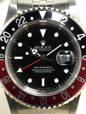 1991 Rolex GMT Master Coke Tritium Dial Ref. 16710 (Full Set)