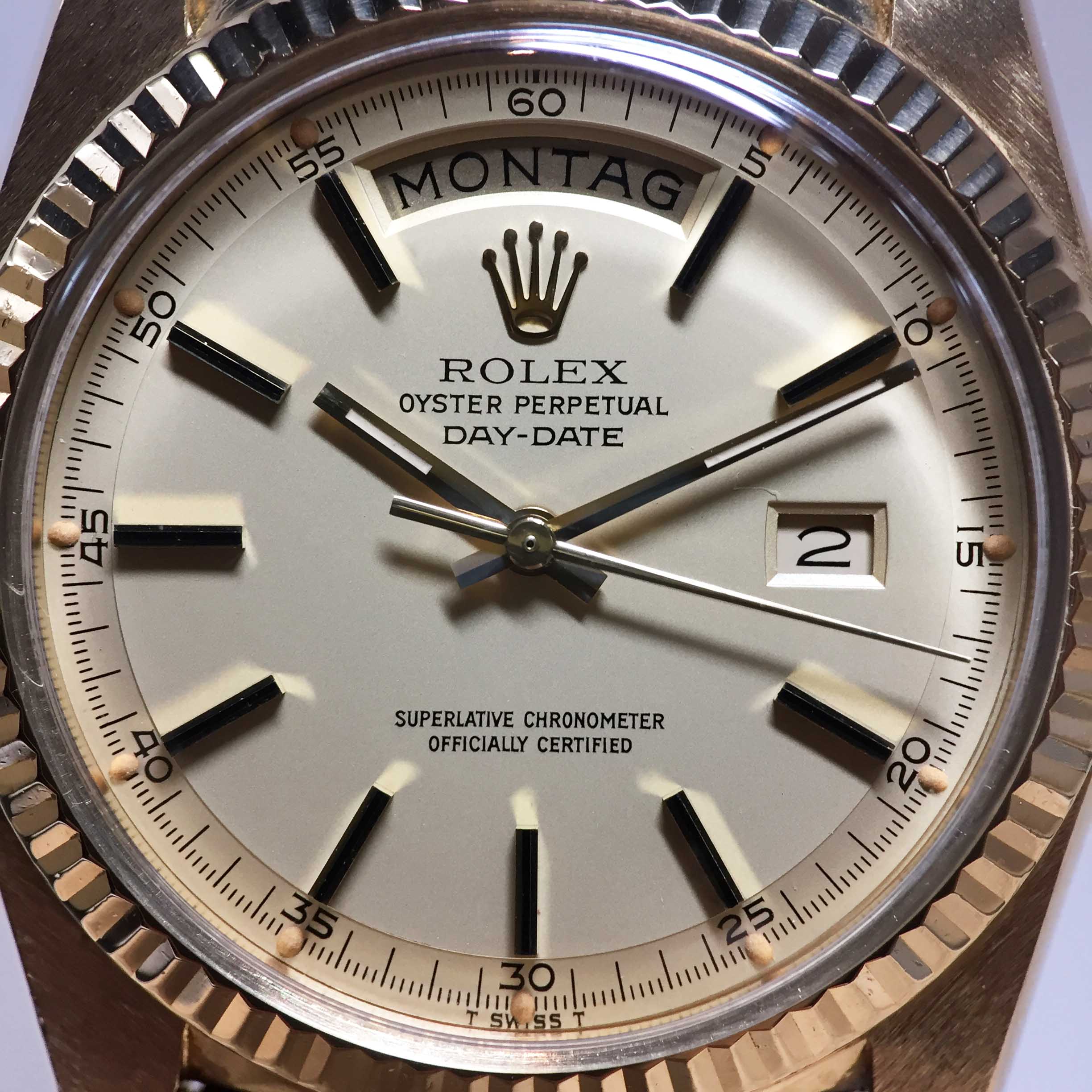 Rolex Day Date Lemon Dial Ref. 1803 Year 1972- (with Box)