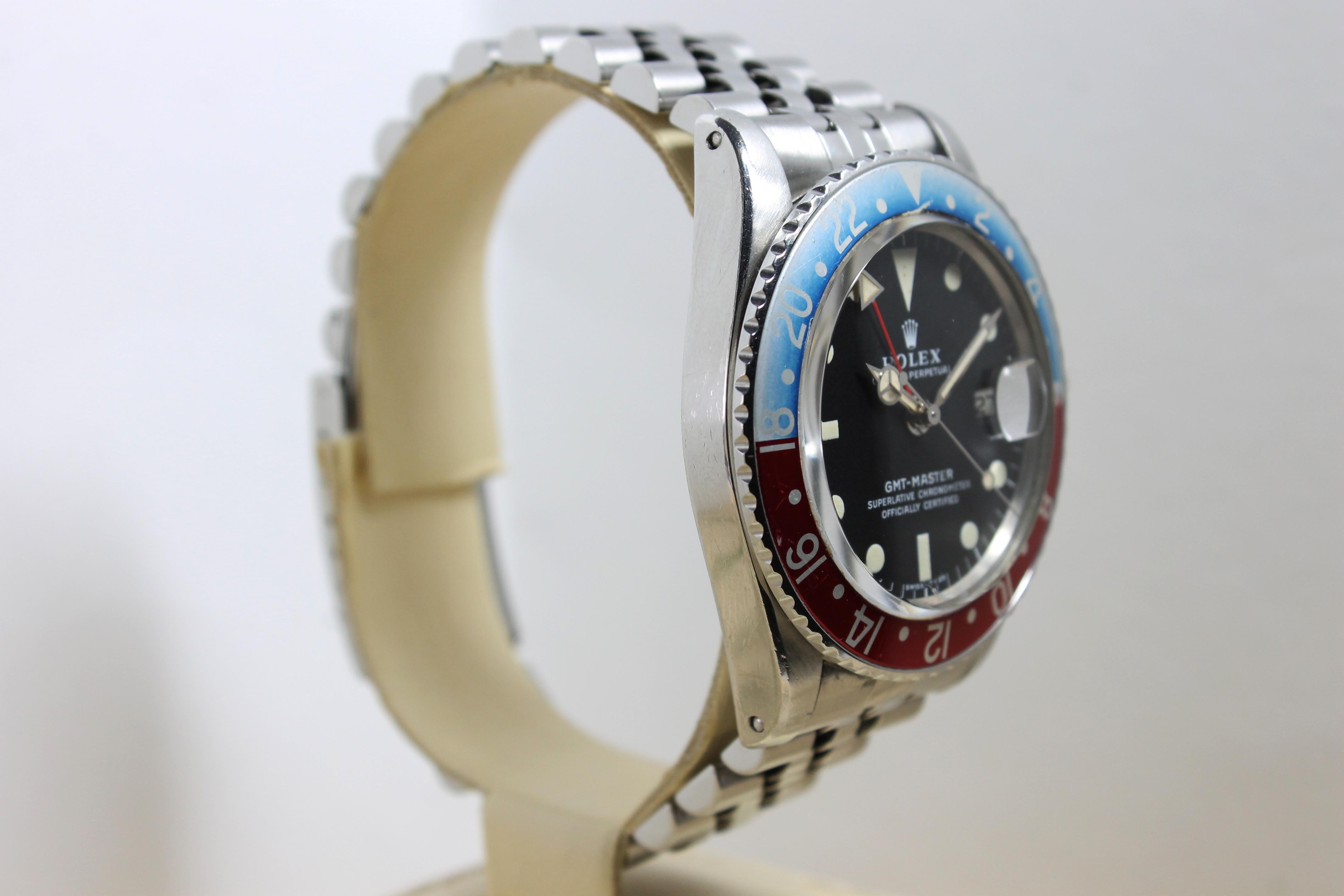 Rolex GMT Master Ref. 1675 Year 1973 (Full Set)