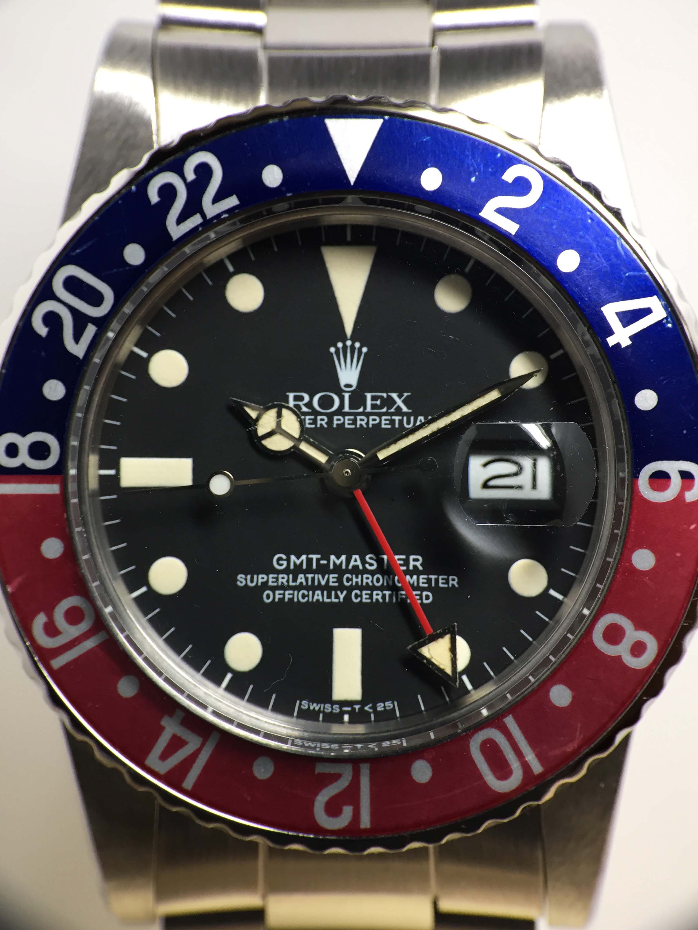 1984 Rolex GMT Master Matte Ref. 16750 (Full Set)