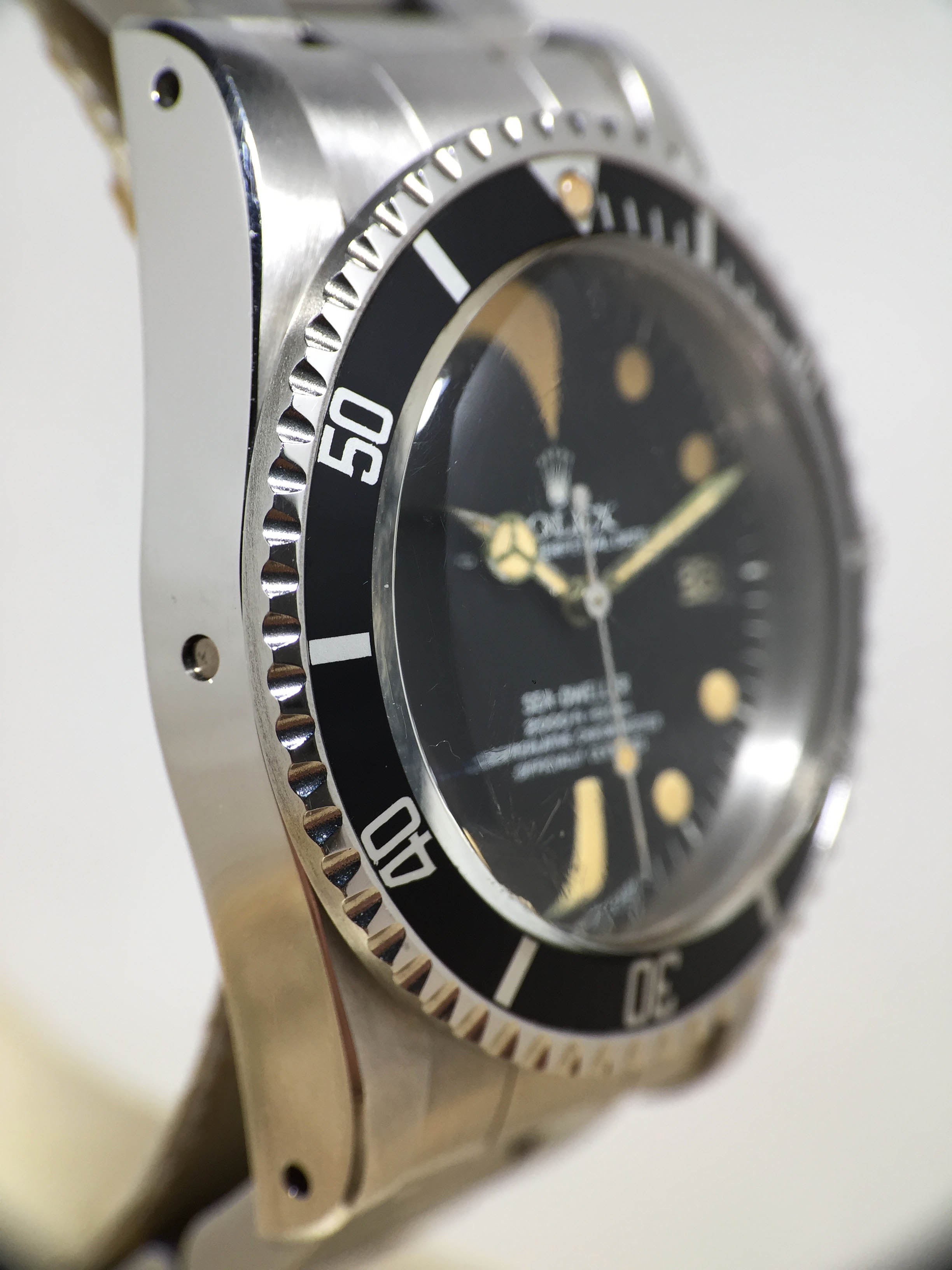 1978 Rolex Sea Dweller Great White Unpolished, like new Ref. 1665 (Full Set with Invoice)