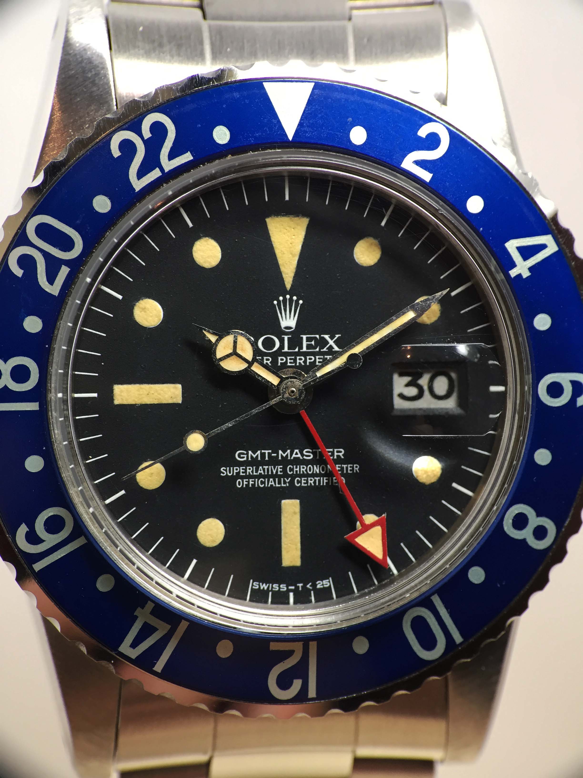 Rolex GMT Master Radial Ref. 1675 Year 1978 (Full Set) - Price on Request