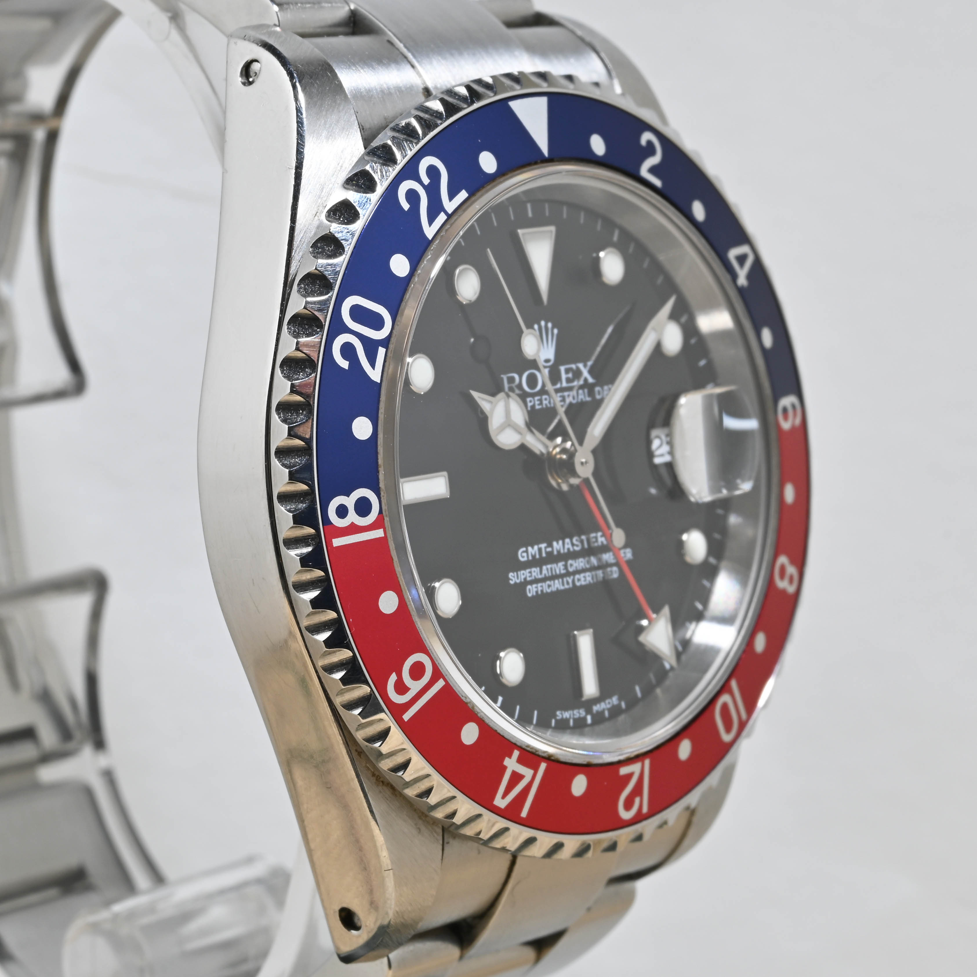 2003 Rolex GMT Master II Pepsi Ref. 16710 (Full Set)