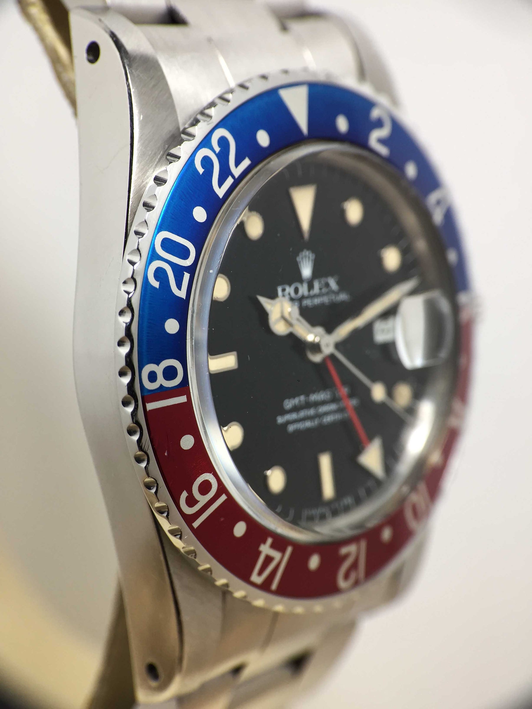 1984 Rolex GMT Master Glossy Dial Ref. 16750