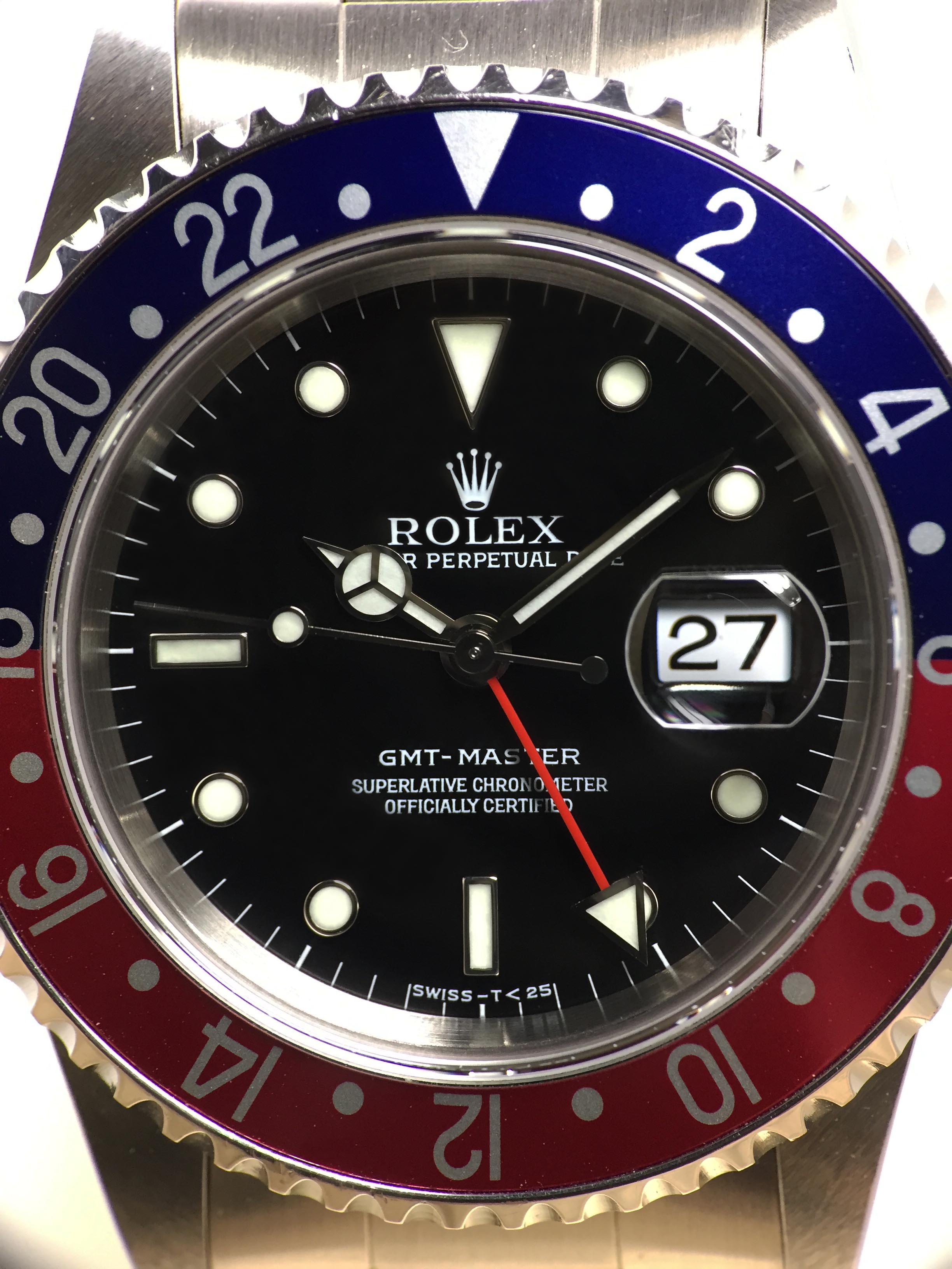 Rolex GMT Master Ref. 16700 Year 1997 (with RSC Card)